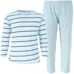 PIŻAMA MĘSKA pidżama BAWEŁNIANA długi rękaw długie Spodnie roz. XL / XXL