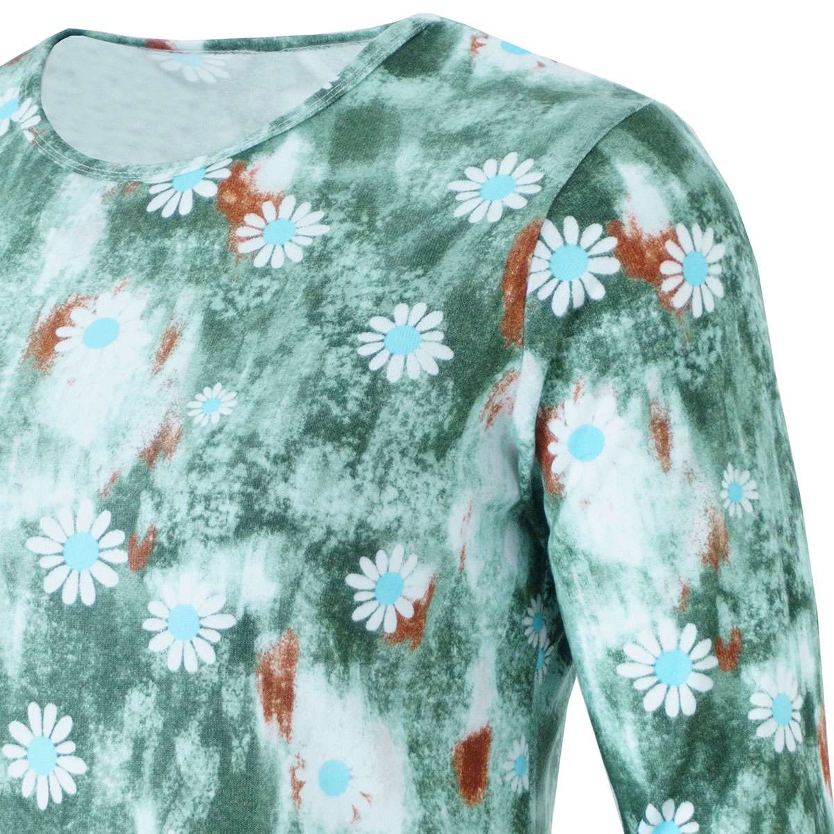 Bluzka damska tunika długi rękaw 7XL/8XL - 52/54 5 Bluzka damska tunika długi rękaw 7XL/8XL - 52/54 - obrazek 5