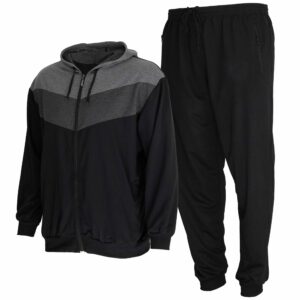 Dres męski komplet bawełniany Spodnie Bluza dresy duże rozmiary