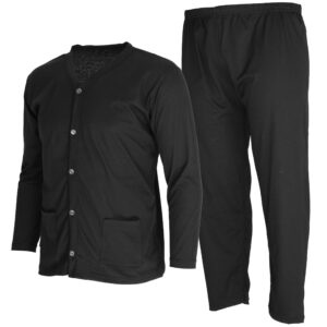 Piżama męska rozpinana bawełniana