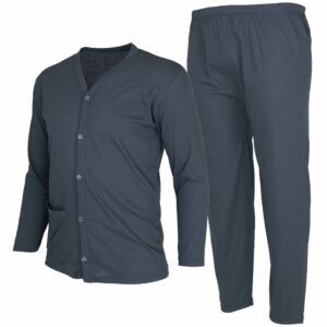 Piżama męska rozpinana bawełniana długi rękaw długie spodnie rozmiar XL/XXL