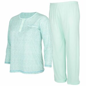 Strona główna 14 Piżama damska bawełniana długi rękaw spodnie długie Piżamy