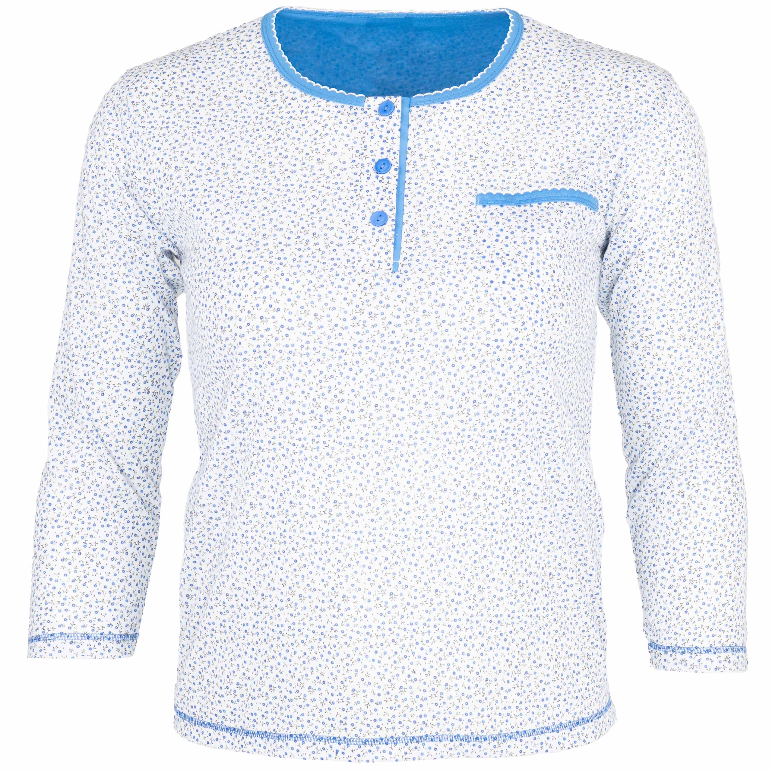 Piżama damska bawełniana komplet dwuczęściowa długi rękaw bawełna L / XL 4 Piżama damska bawełniana polar dwuczęściowa długi rękaw bawełna