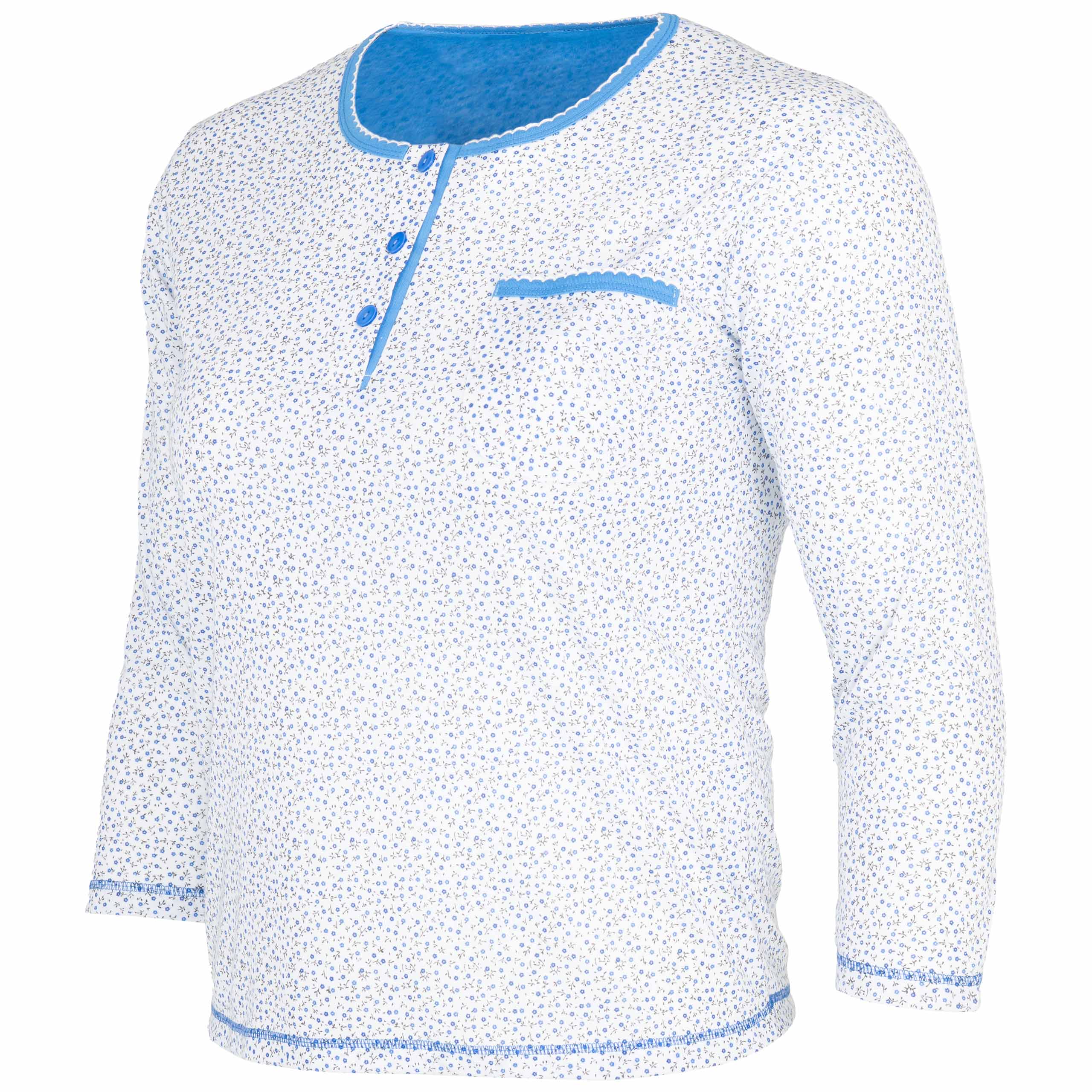 Piżama damska bawełniana komplet dwuczęściowa długi rękaw bawełna L / XL 5 Piżama damska bawełniana polar dwuczęściowa długi rękaw bawełna