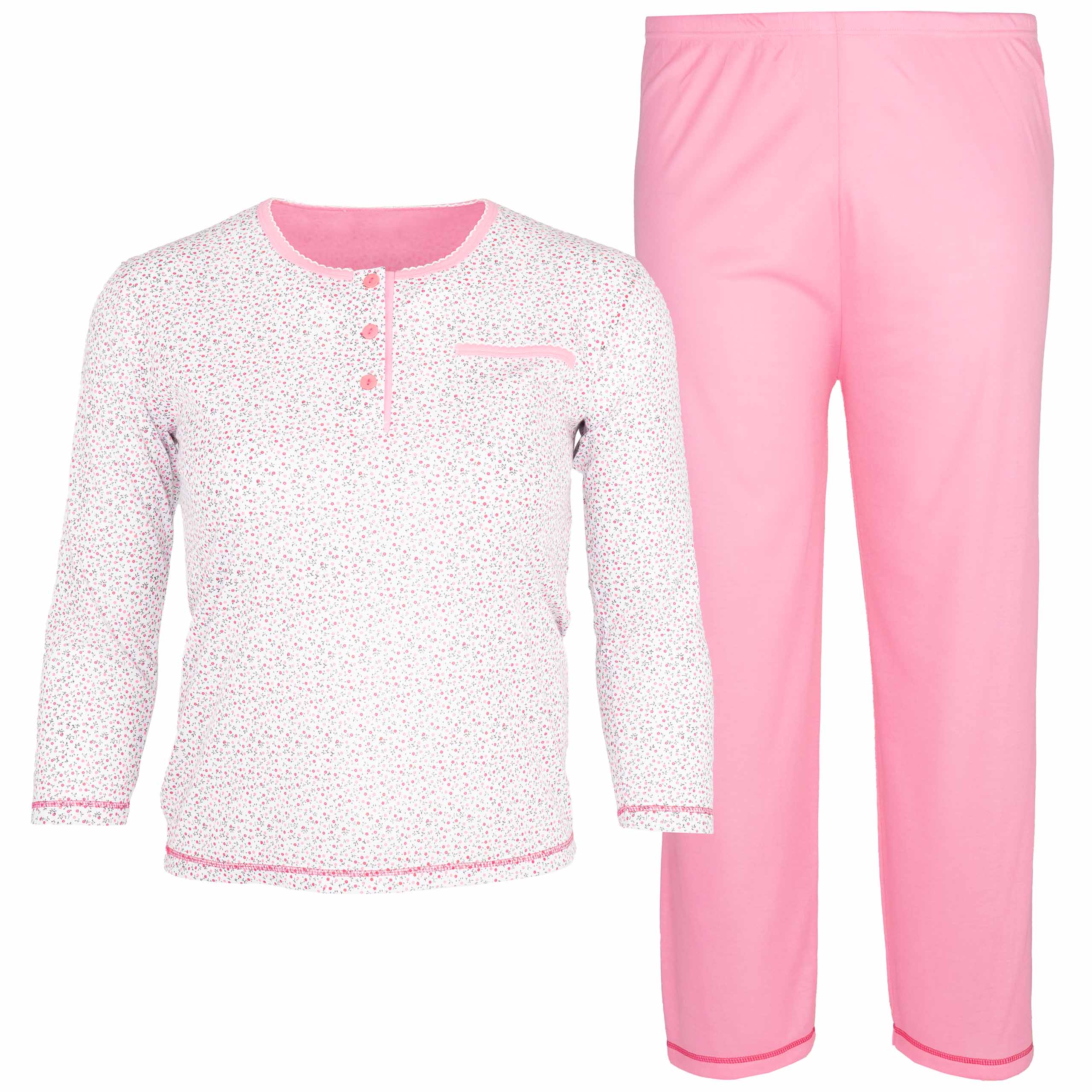 Piżama damska bawełniana komplet dwuczęściowa długi rękaw bawełna rozmiar M 2 Piżama damska bawełniana polar dwuczęściowa długi rękaw bawełna