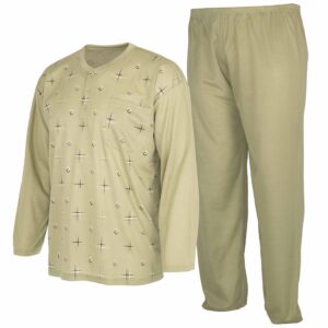 Strona główna 14 PIŻAMA MĘSKA bawełniana Frota długi rękaw pidżama Frotte SPODNIE