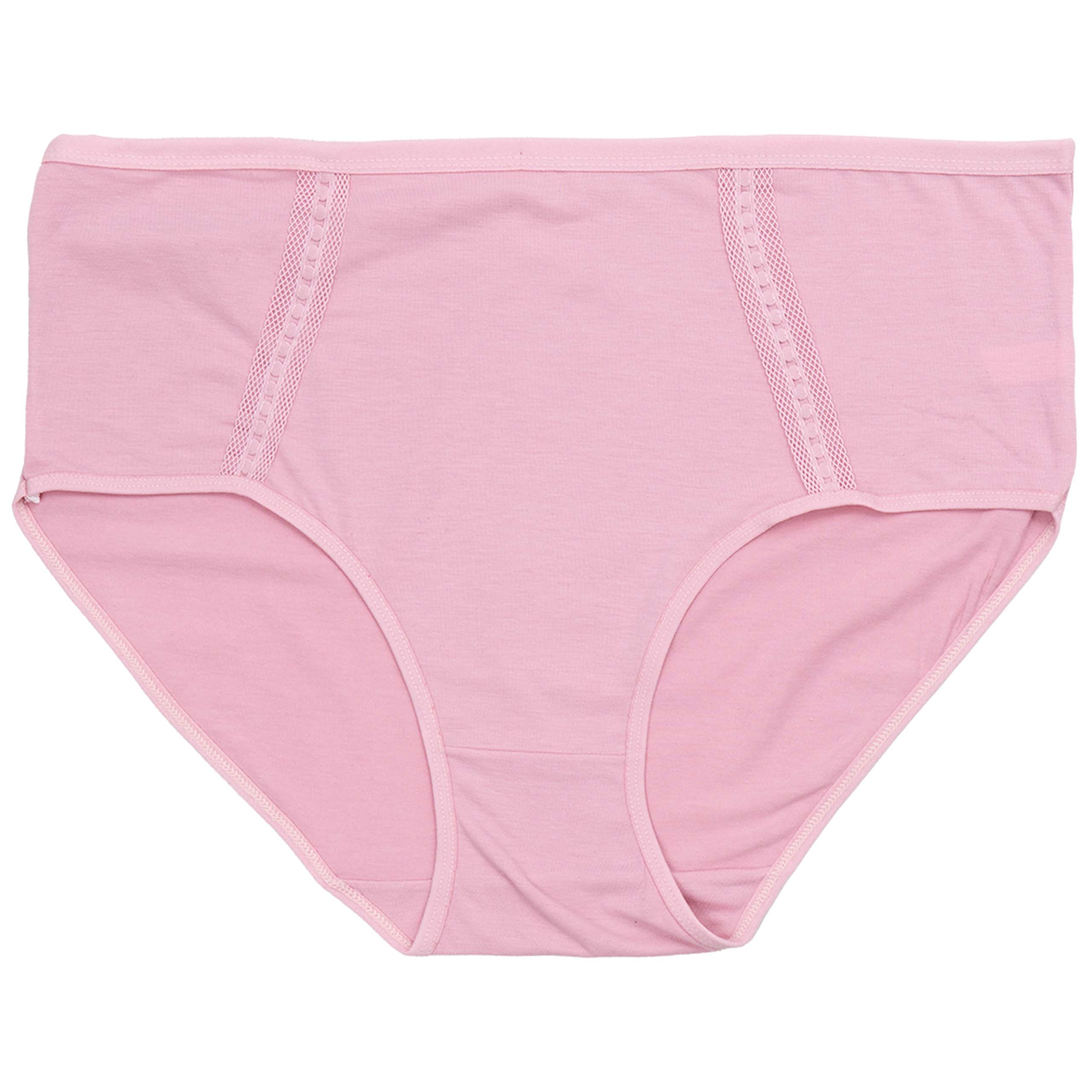 Majtki figi damskie bawełniane 8-pak wysoki stan bawełna duże rozmiary 4XL 7 Majtki figi damskie bawełniane 8-pak wysoki stan bawełna duże rozmiary