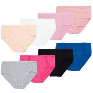 Majtki figi damskie bawełniane 8-pak wysoki stan bawełna duże rozmiary