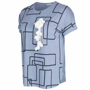 Bluzki damskie krótki rękaw Bluzka damska bawełniana Duży rozmiar