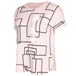 Bluzki damskie krótki rękaw Bluzka damska bawełniana Duży rozmiar