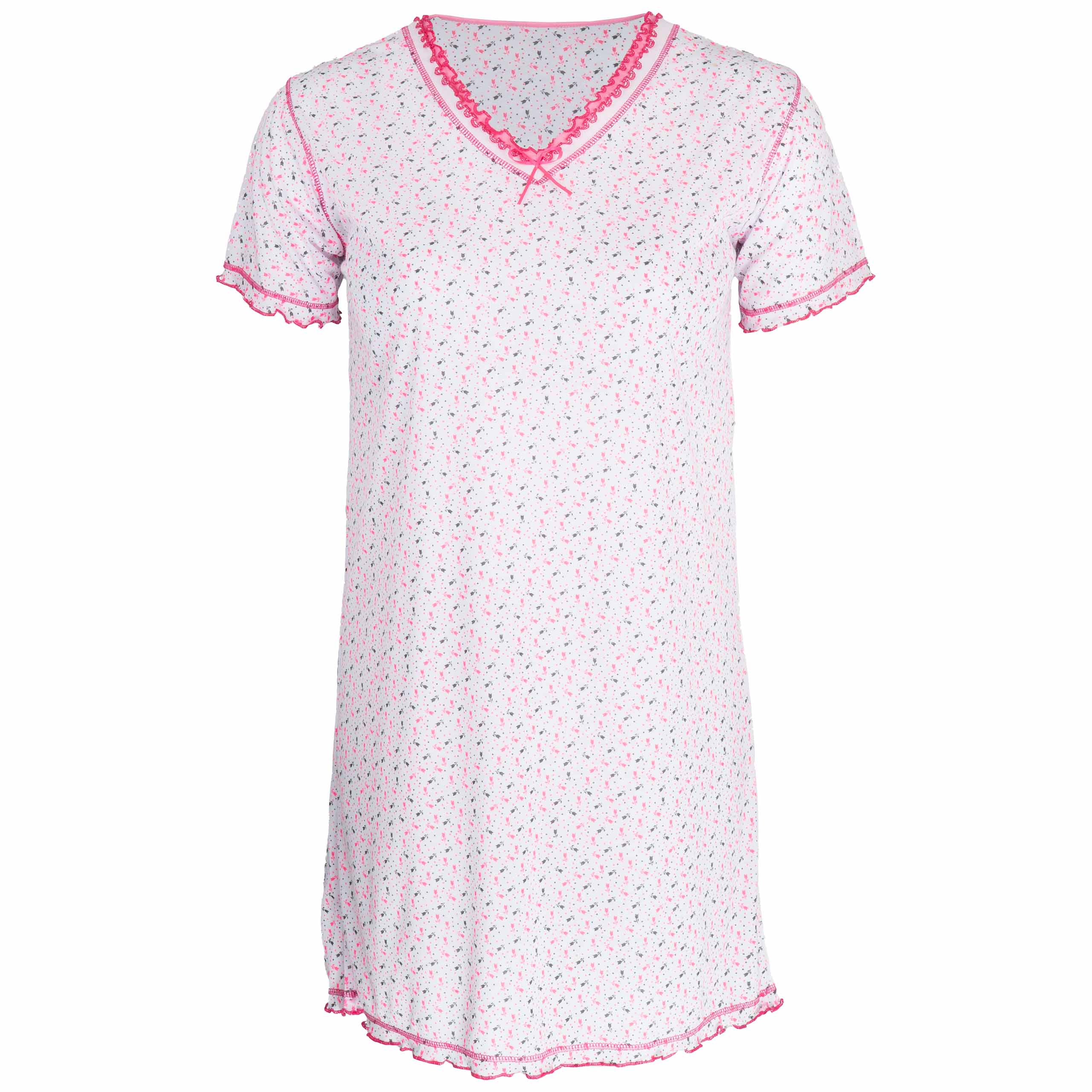 Koszule nocne damskie Koszula nocna bawełniana długa duże rozmiary XXL / 3XL 5 Koszule nocne damskie Koszula nocna bawełniana długa duże rozmiary
