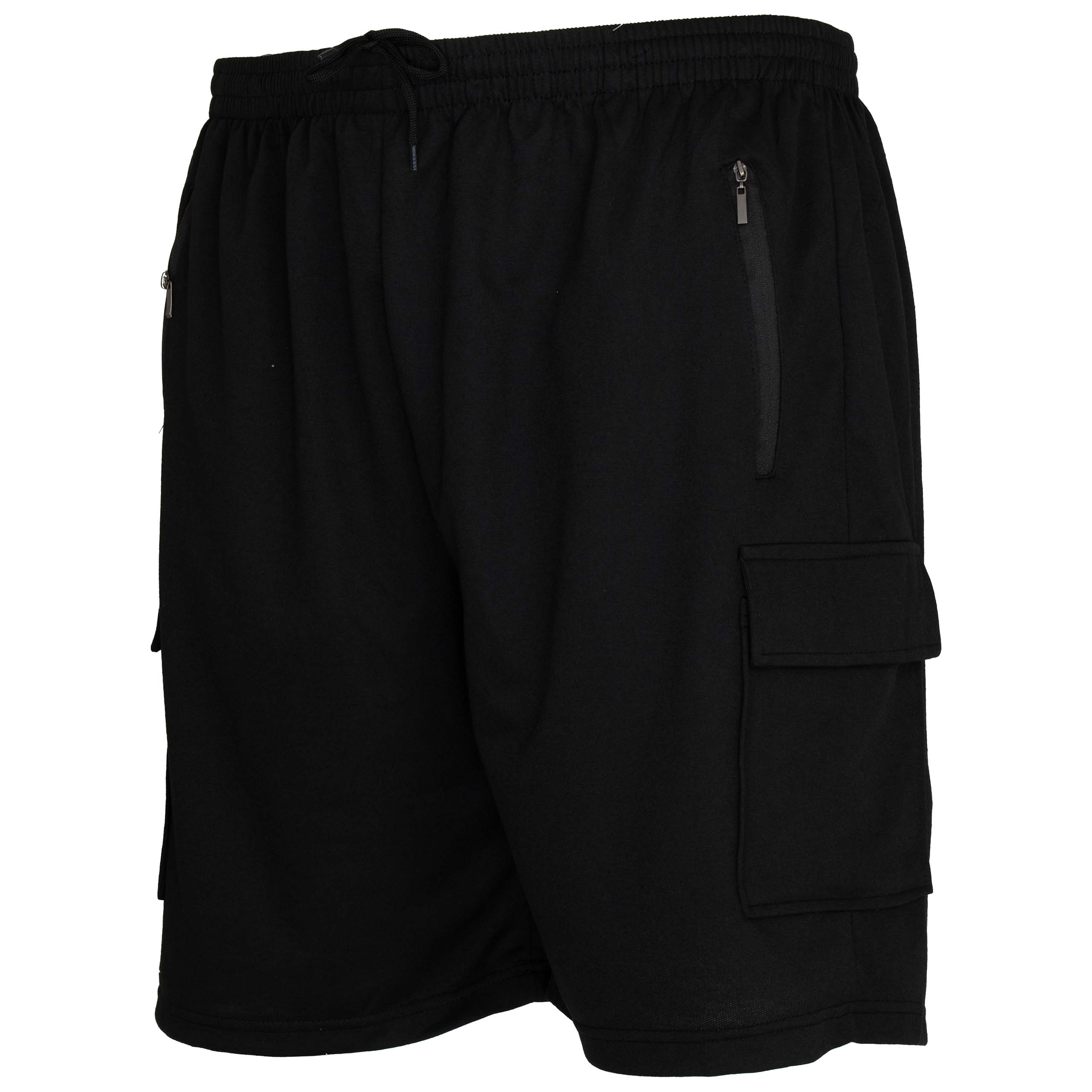 Bojówki spodenki Krótkie męskie dresy luźne duże rozmiary 6XL / 7XL 1 Bojówki spodenki Krótkie męskie dresy luźne duże rozmiary 6XL / 7XL