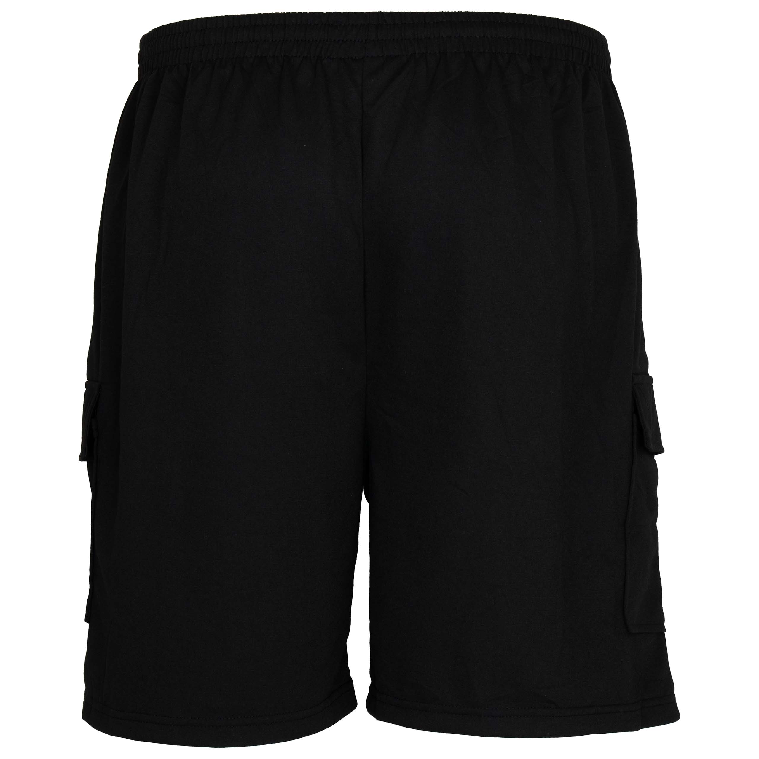 Bojówki spodenki Krótkie męskie dresy luźne duże rozmiary 6XL / 7XL 2 Bojówki spodenki Krótkie męskie dresy luźne duże rozmiary 6XL / 7XL - obrazek 2