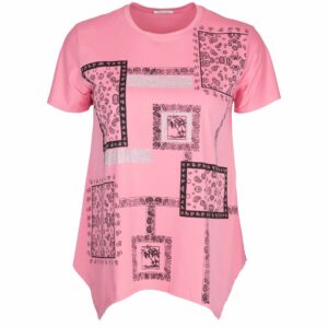 Bluzka Tunika eleganckie Bluzki Damskie bluzeczki duży rozmiar 50 / 52