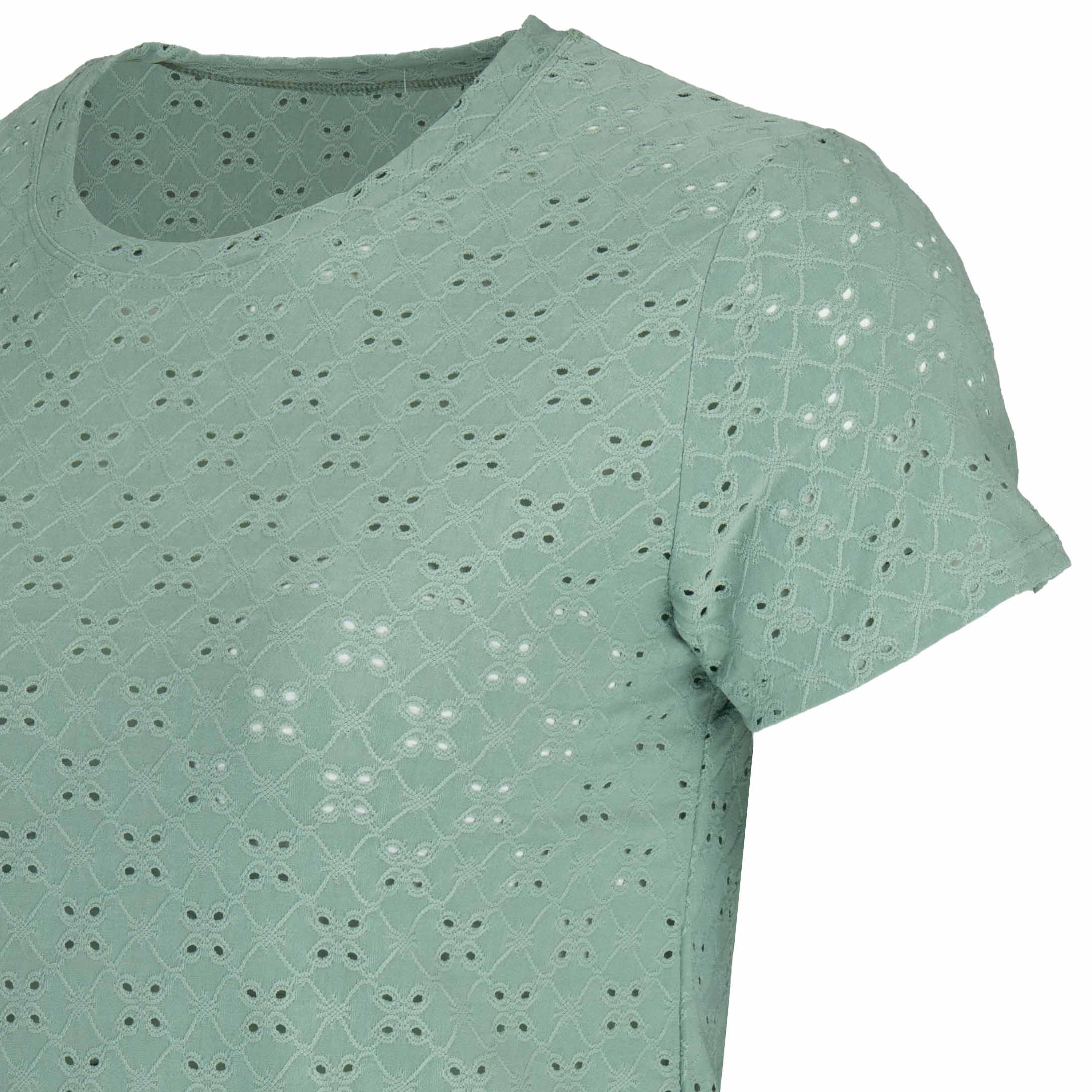 Bluzka damska Ażurowa Bluzki z krótkim rękawem rozmiar L/XL (40/42) 5 Bluzka damska Ażurowa Bluzki z krótkim rękawem