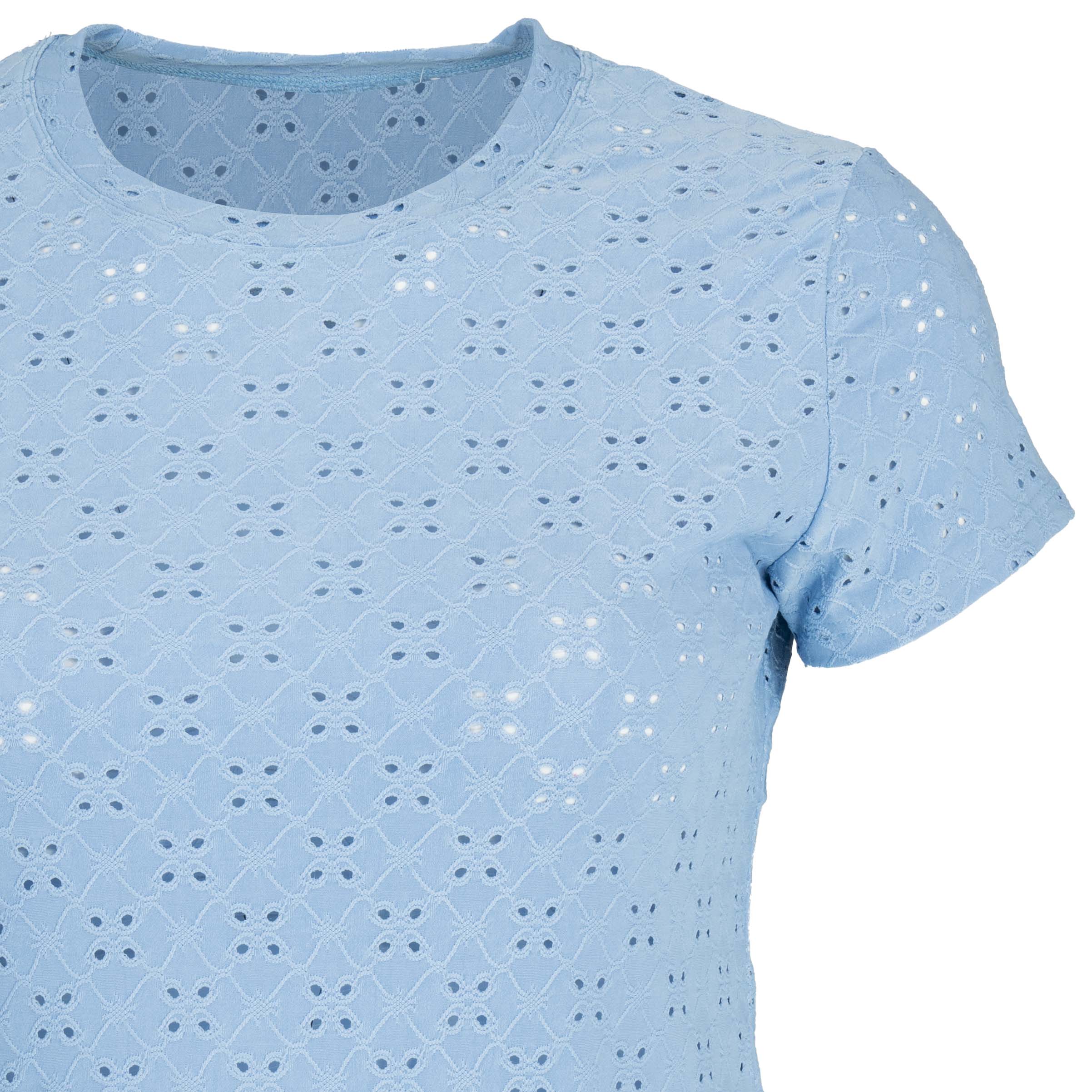 Bluzka damska Ażurowa Bluzki z krótkim rękawem rozmiar L/XL (40/42) 3 Bluzka damska Ażurowa Bluzki z krótkim rękawem