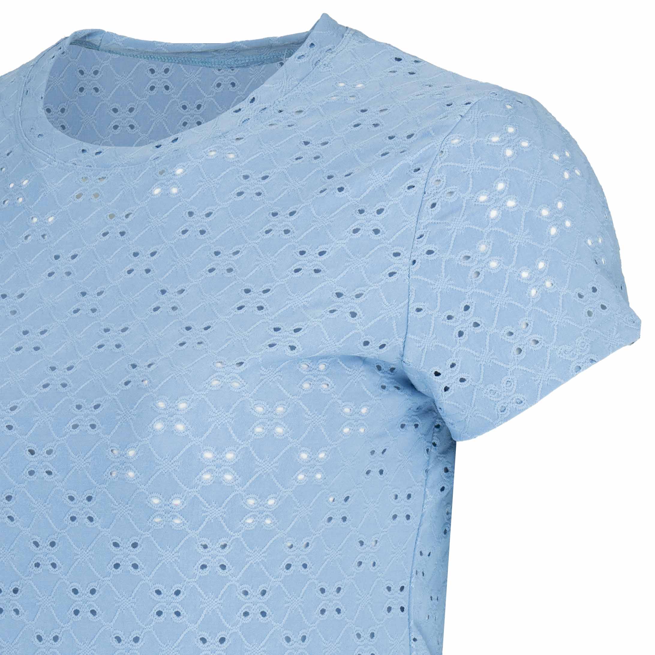 Bluzka damska Ażurowa Bluzki z krótkim rękawem rozmiar L/XL (40/42) 2 Bluzka damska Ażurowa Bluzki z krótkim rękawem