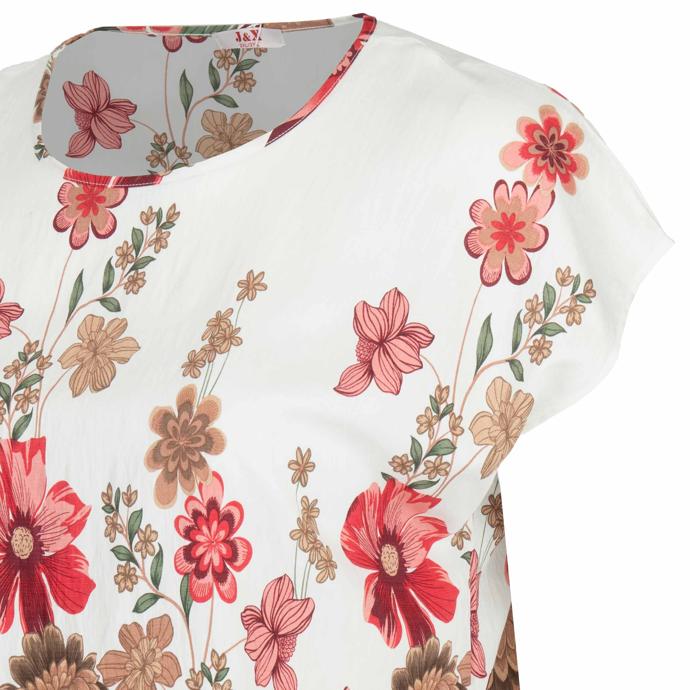 Bluzka damska Bluzki z krótkim rękawem Eleganckie rozmiar 48 / 50 2 Bluzka damska Bluzki z krótkim rękawem Eleganckie rozmiar 48 / 50
