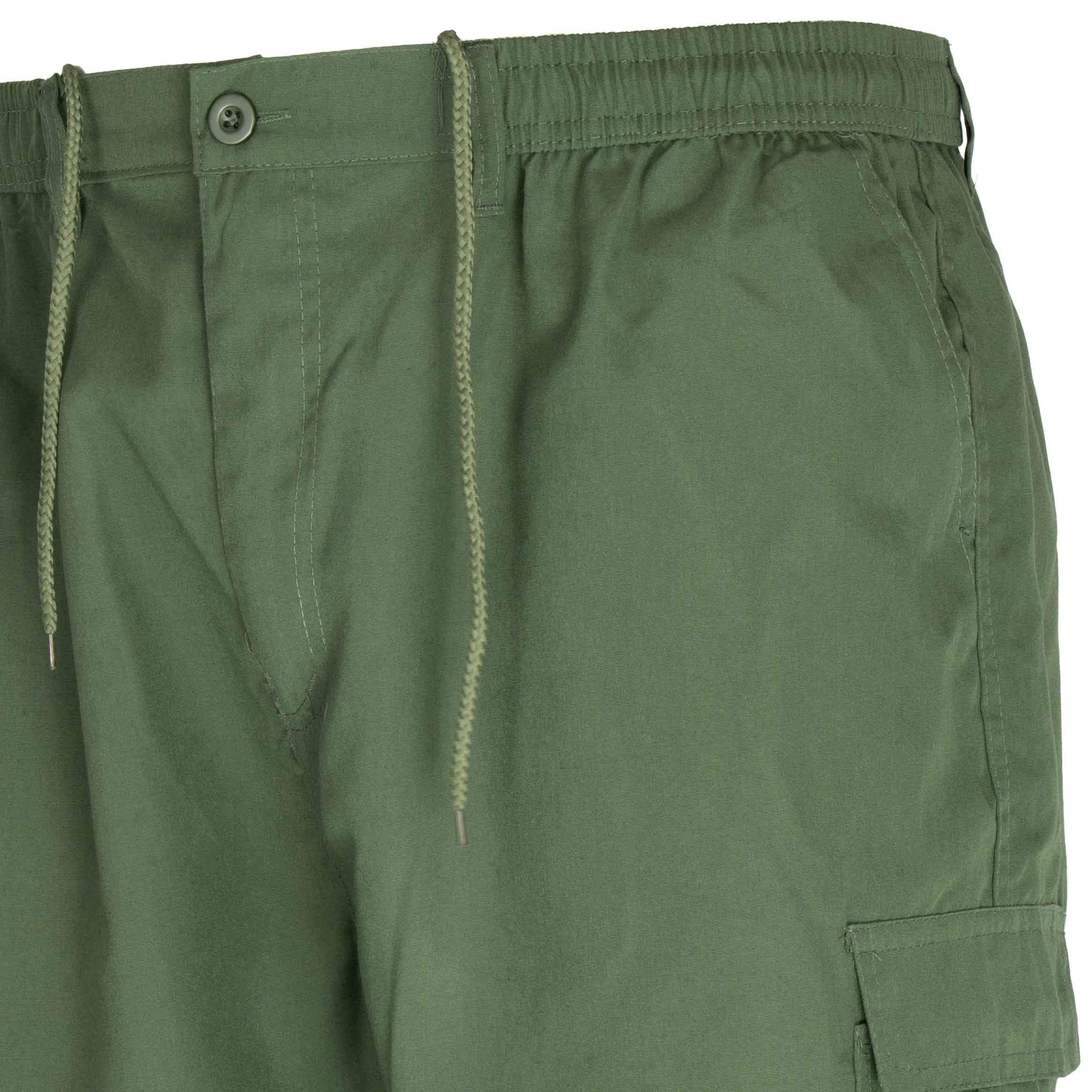 Bojówki spodenki Krótkie męskie luźne duże rozmiary bawełna 5XL / 6XL 2 Bojówki spodenki Krótkie męskie luźne duże rozmiary bawełna