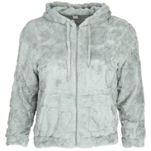 Bluza damska rozpinana polarowa polar damski bluzy z kapturem ciepła