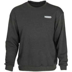 Bluza męska dresowa polarowa duże rozmiary bez kaptura bluzy