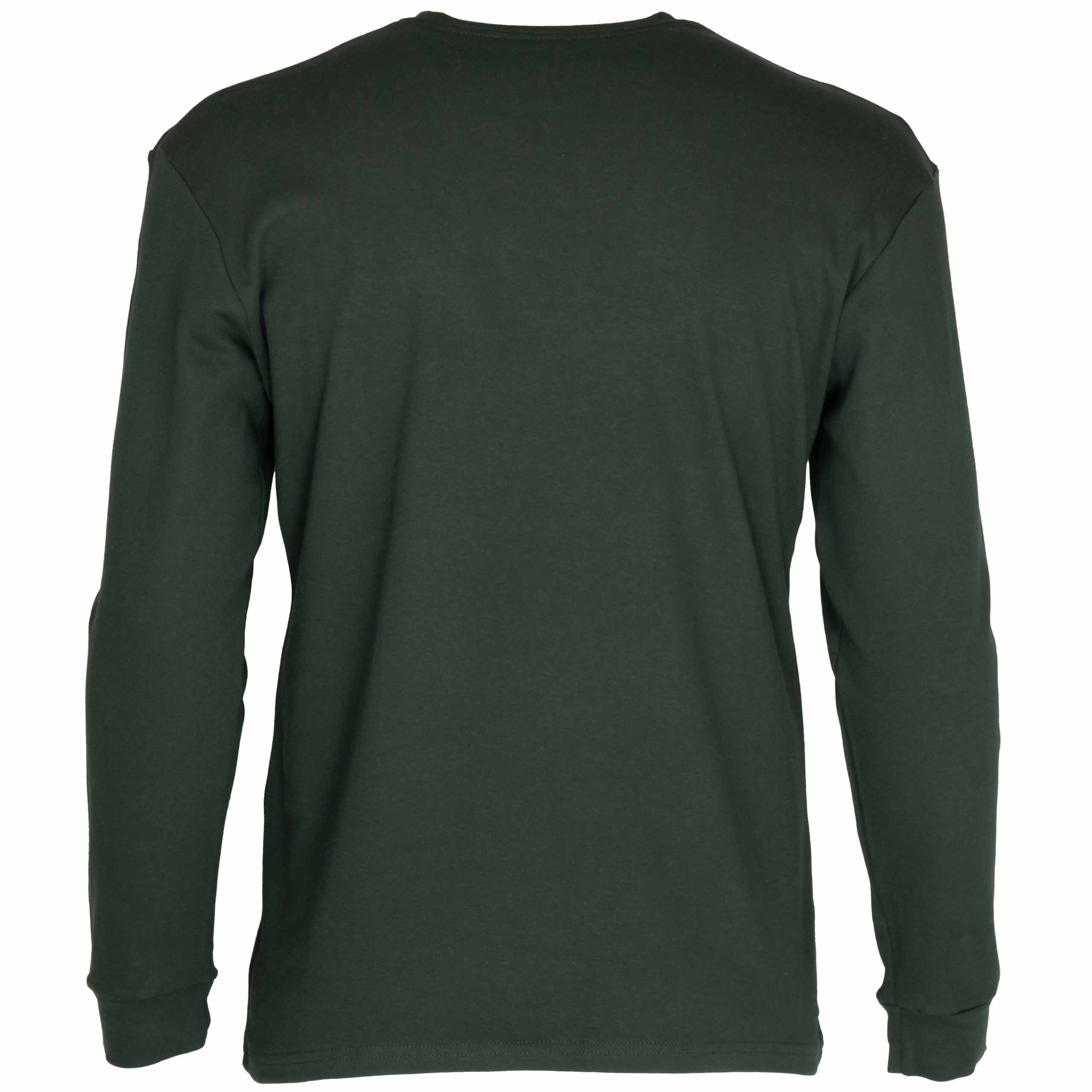 Podkoszulka Longsleeve bawełna T-shirt długi rękaw męska z nadrukiem XL/XXL 3 Podkoszulka longsleeve męska bawełniana z nadrukiem, kolor khaki – tył