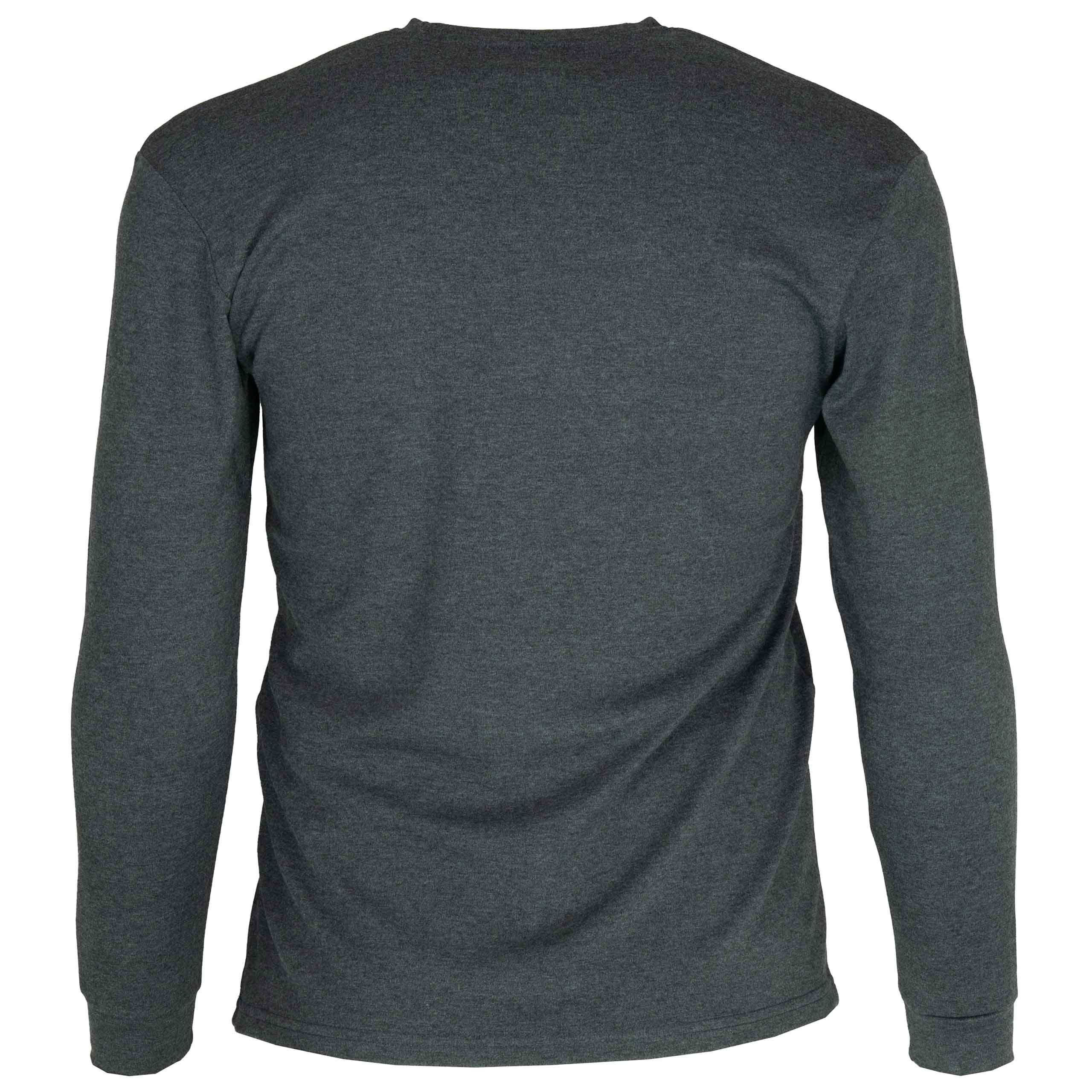 Podkoszulka Longsleeve bawełna T-shirt długi rękaw męska z nadrukiem XL/XXL 3 Podkoszulka longsleeve męska bawełniana z nadrukiem, kolor grafitowy melanż – tył