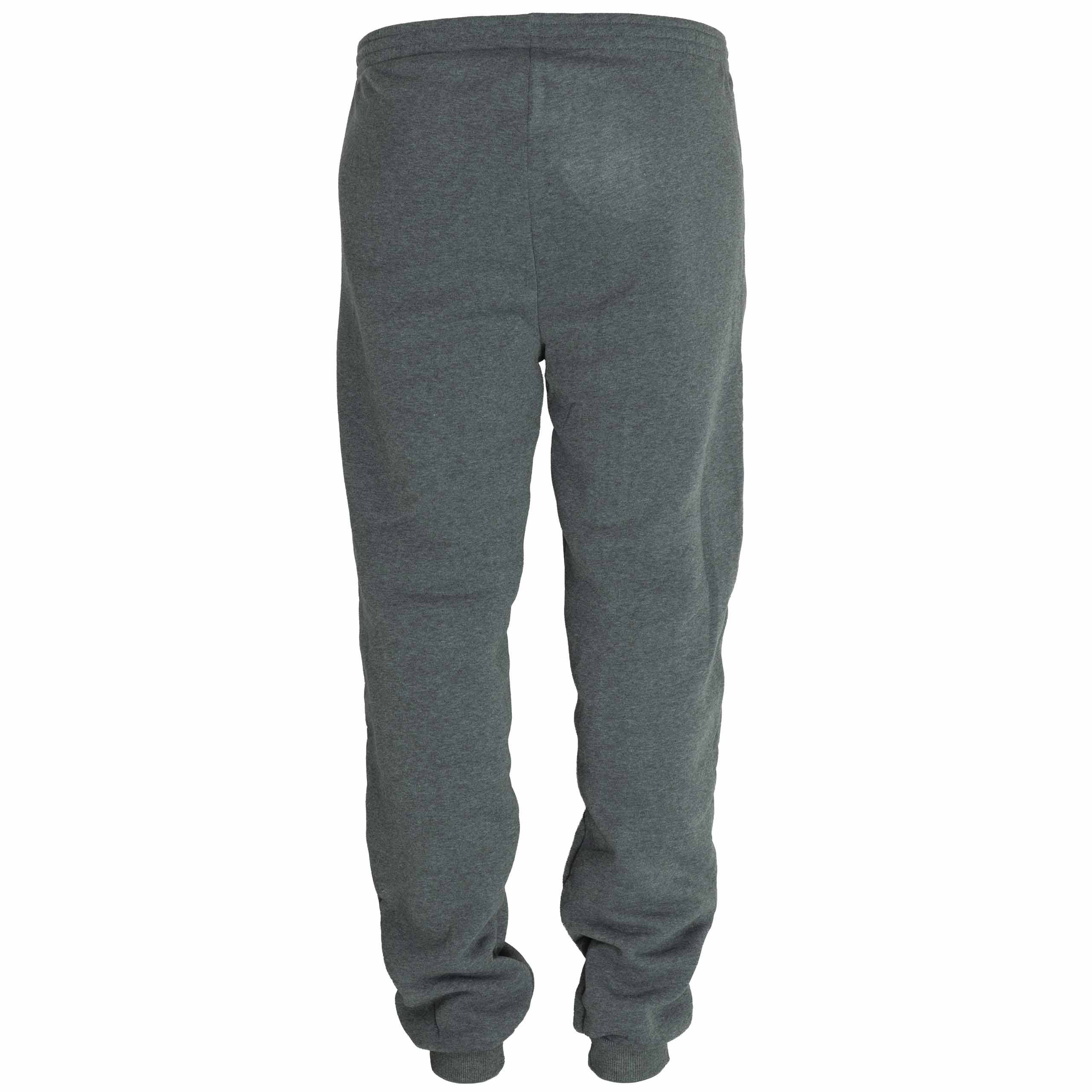 Dres męski komplet BAWEŁNIANY bluza Z KAPTUREM rozpinana i spodnie L/XL 9 Dres męski komplet: bluza z kapturem i spodnie, kolor jasnoszary melanż – spodnie tył
