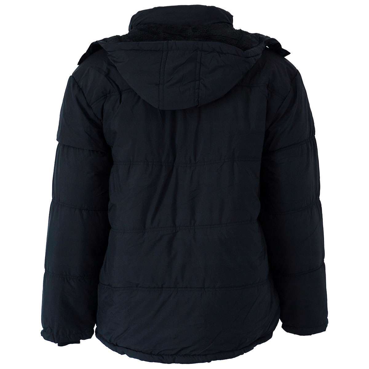 KURTKA ZIMOWA MĘSKA PUCHOWA CZARNA XXL KURTKI 8XL 4 14244365605