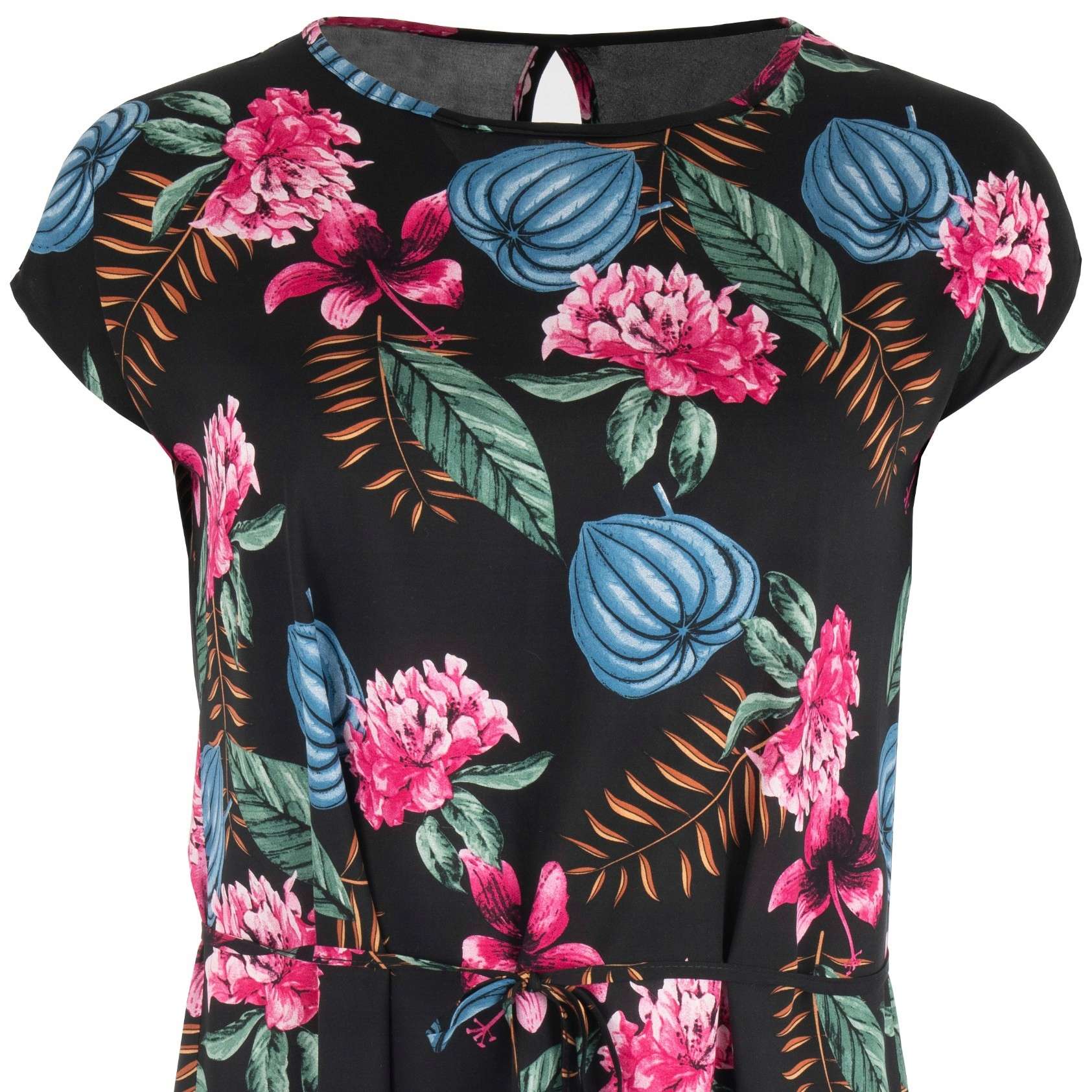 Sukienka letnia z paskiem sukienki damskie lato duży rozmiar 48 / 50 4 15868786813