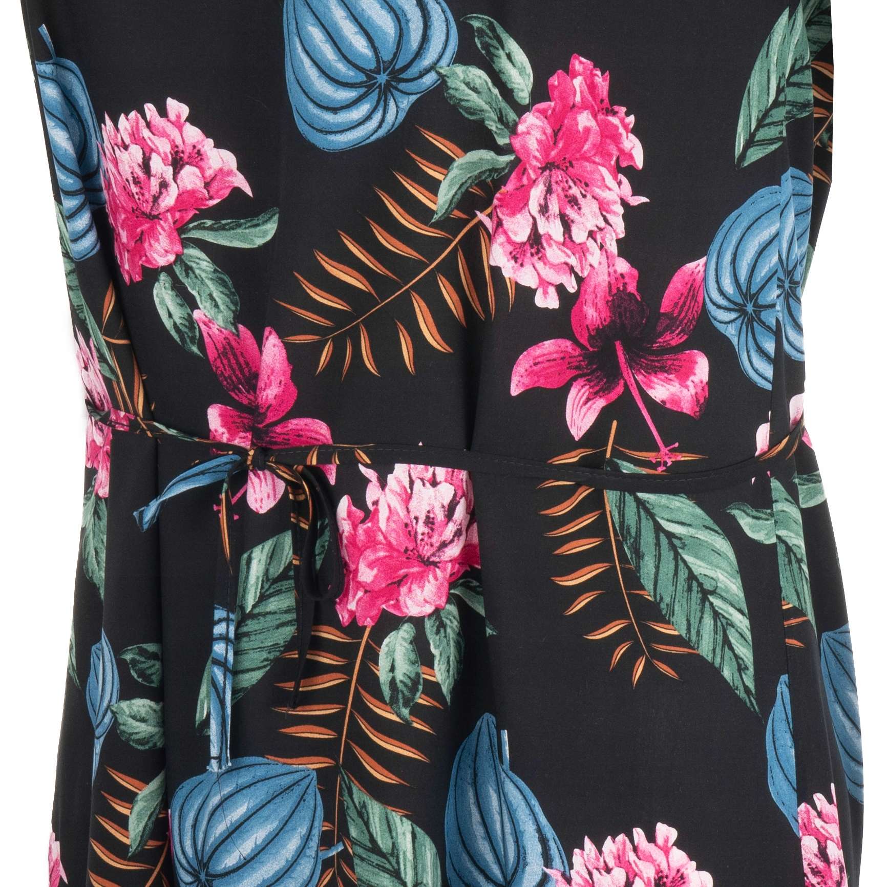 Sukienka letnia z paskiem sukienki damskie lato duży rozmiar 48 / 50 5 15868786813