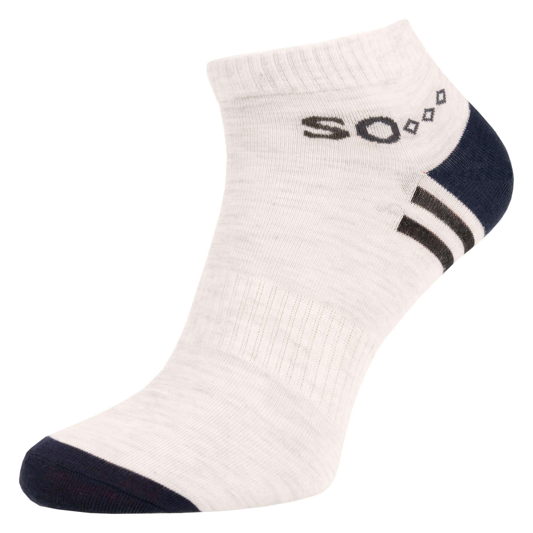 5 Par Skarpetki męskie Białe Szare Czarne Skarpety Bawełniane rozmiar 43-46 15 15917218703