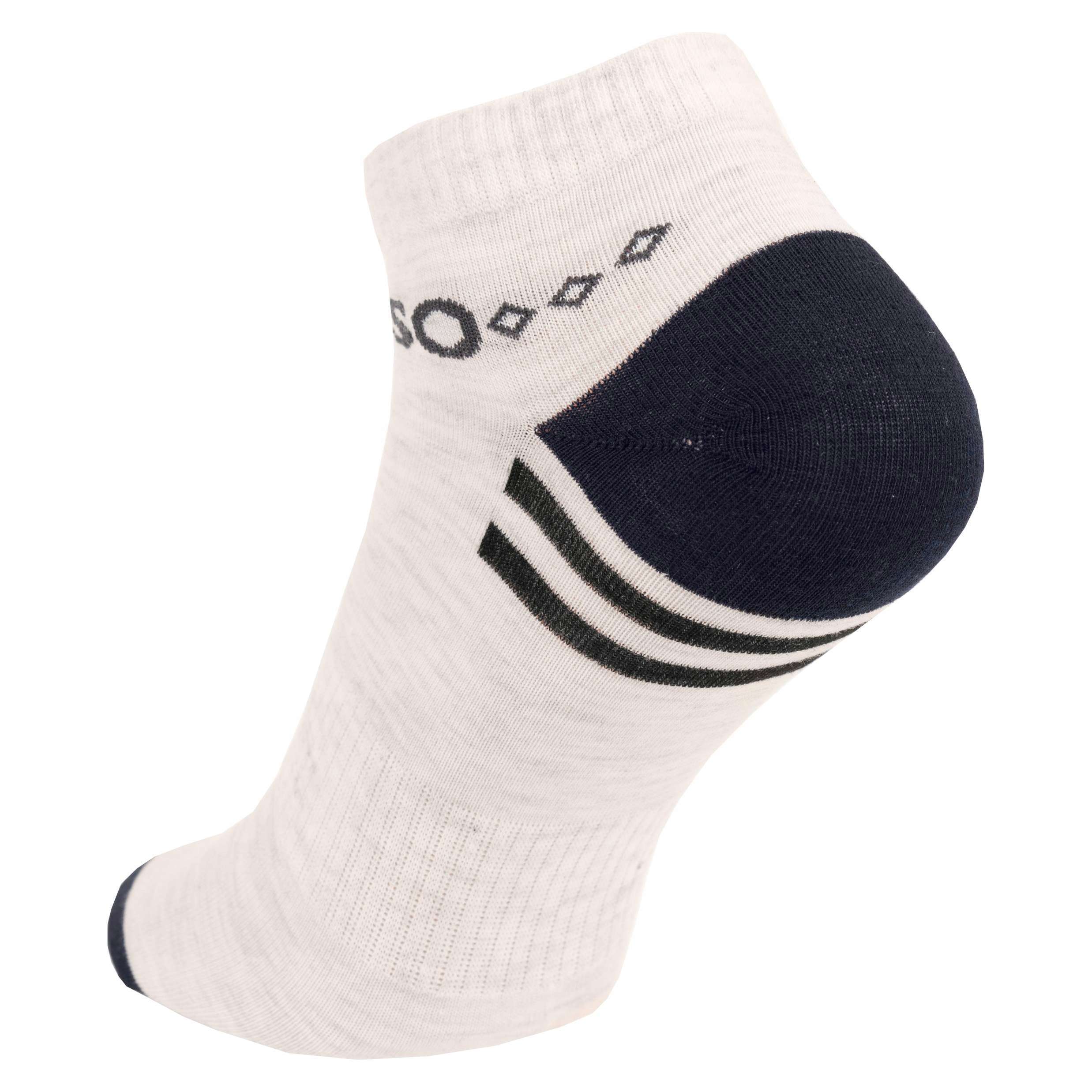 5 Par Skarpetki męskie Białe Szare Czarne Skarpety Bawełniane rozmiar 43-46 16 15917218703