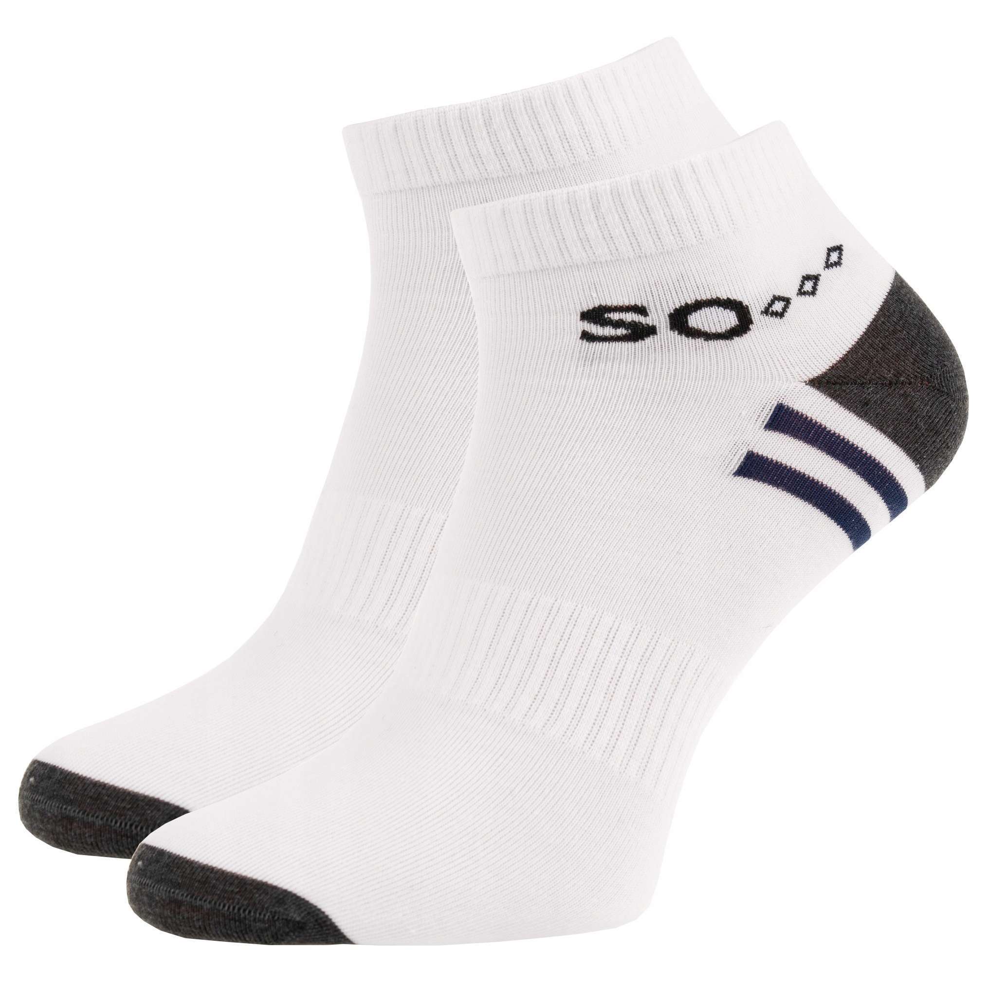 5 Par Skarpetki męskie Białe Szare Czarne Skarpety Bawełniane rozmiar 43-46 3 15917218703