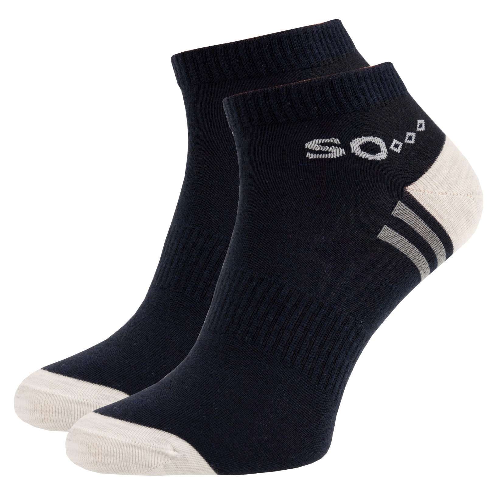 5 Par Skarpetki męskie Białe Szare Czarne Skarpety Bawełniane rozmiar 43-46 4 15917218703