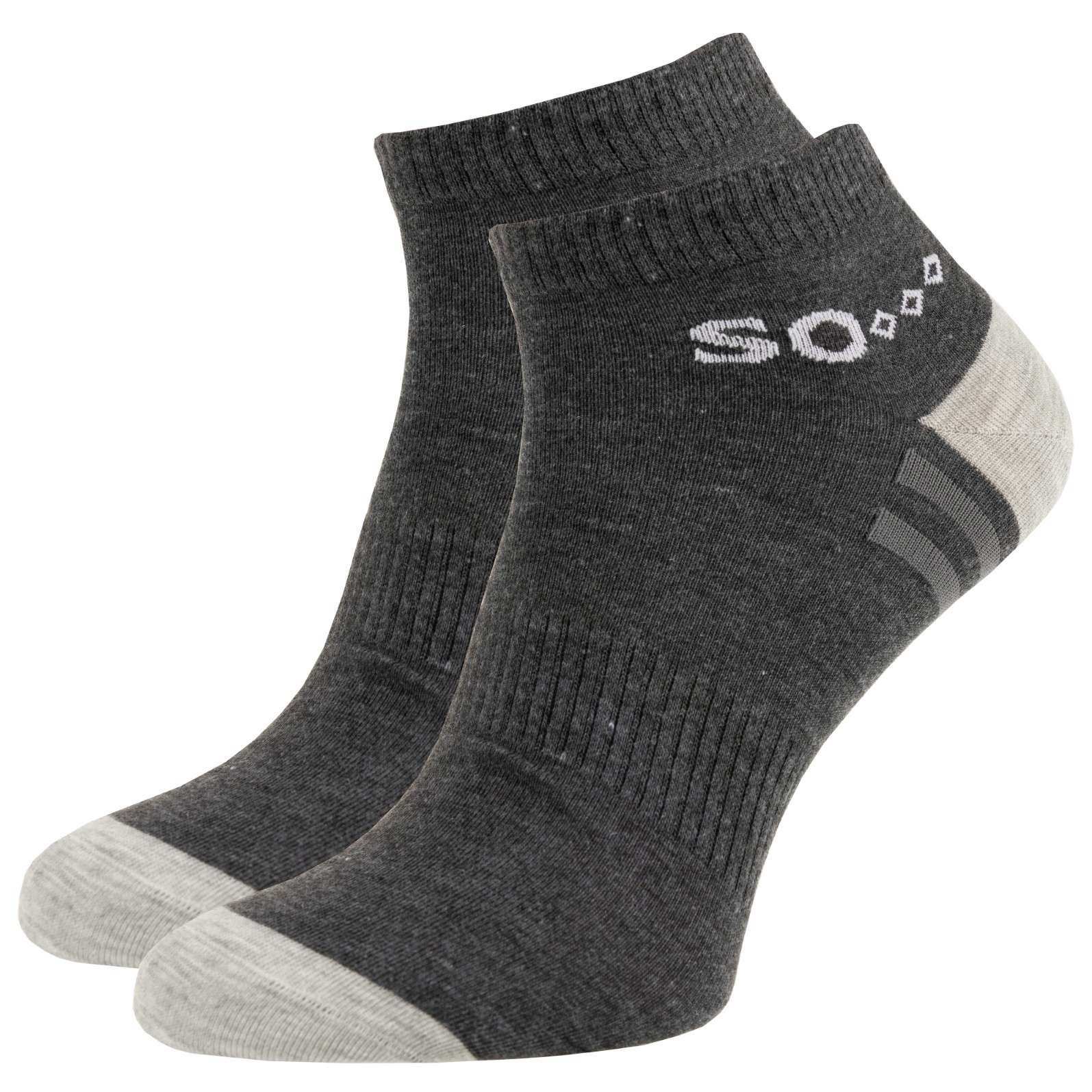 5 Par Skarpetki męskie Białe Szare Czarne Skarpety Bawełniane rozmiar 43-46 5 15917218703