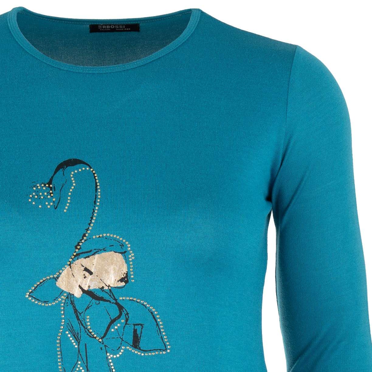 Elegancka Bluzka damska Bluzki damskie z rękawem 3/4 rozmiar 44 / 46 4 16981517824