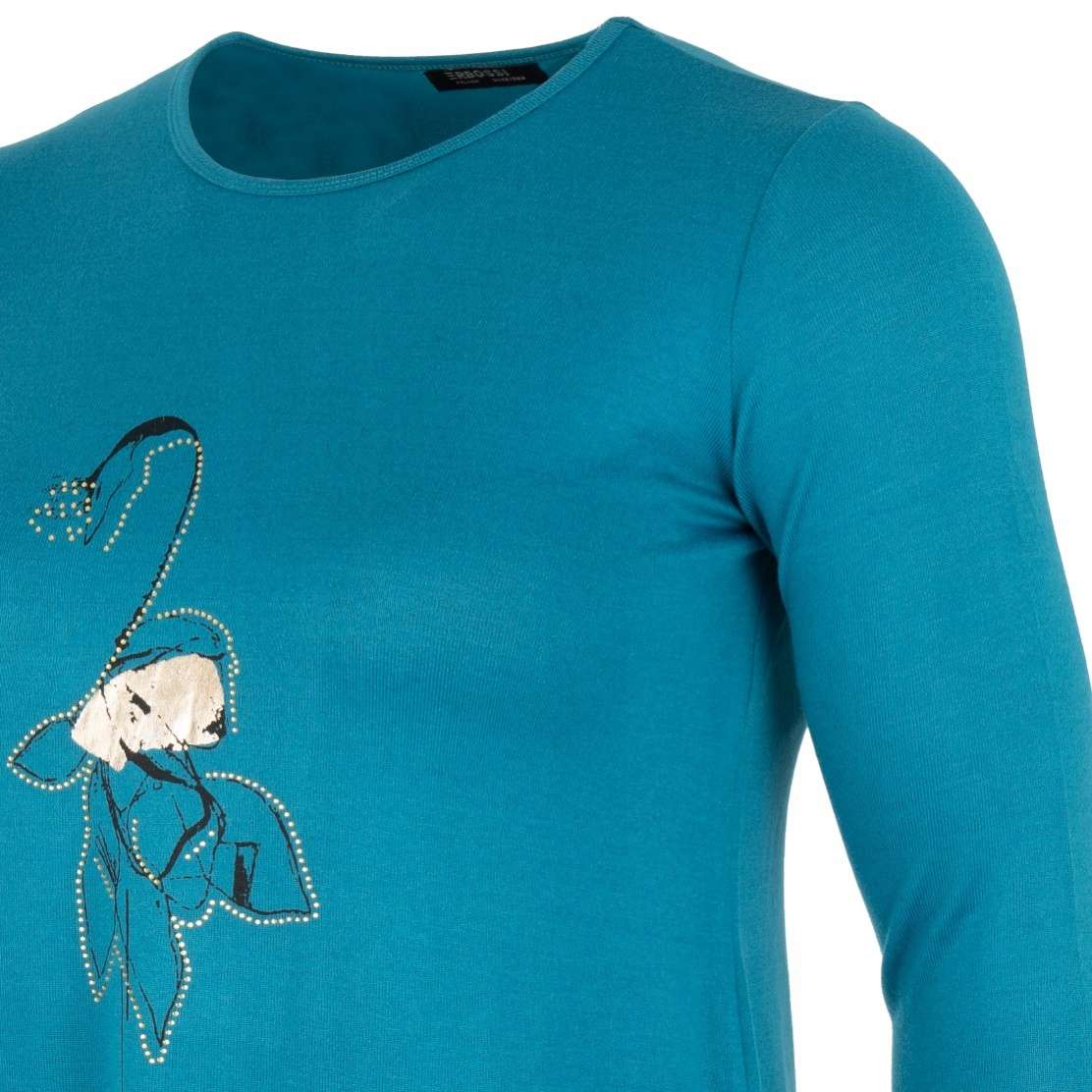 Elegancka Bluzka damska Bluzki damskie z rękawem 3/4 rozmiar 44 / 46 5 16981517824