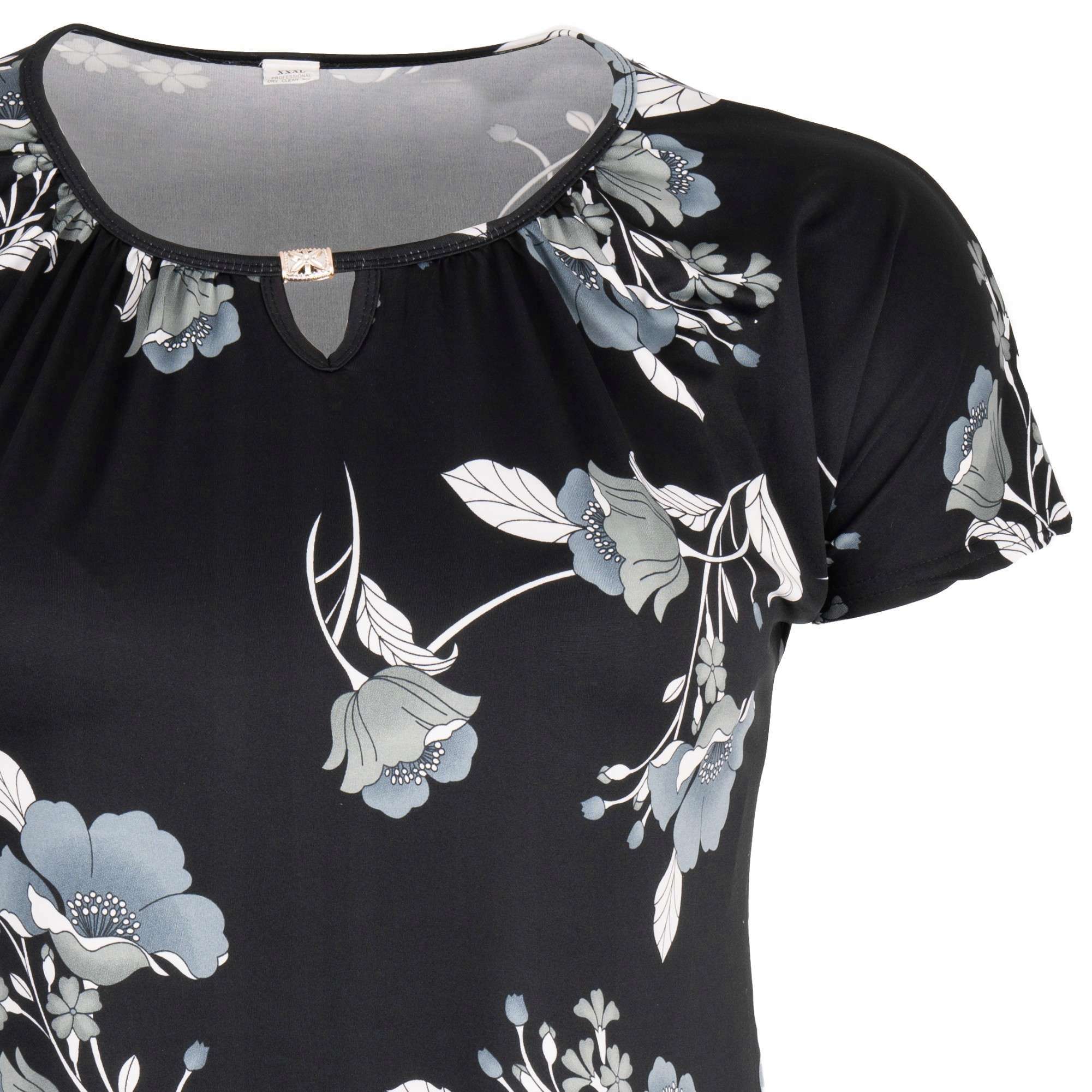 Bluzka damska koszulka krótki rękaw Bluzki Duży rozmiar L / XL ( 42 / 44 ) 4 17206130038