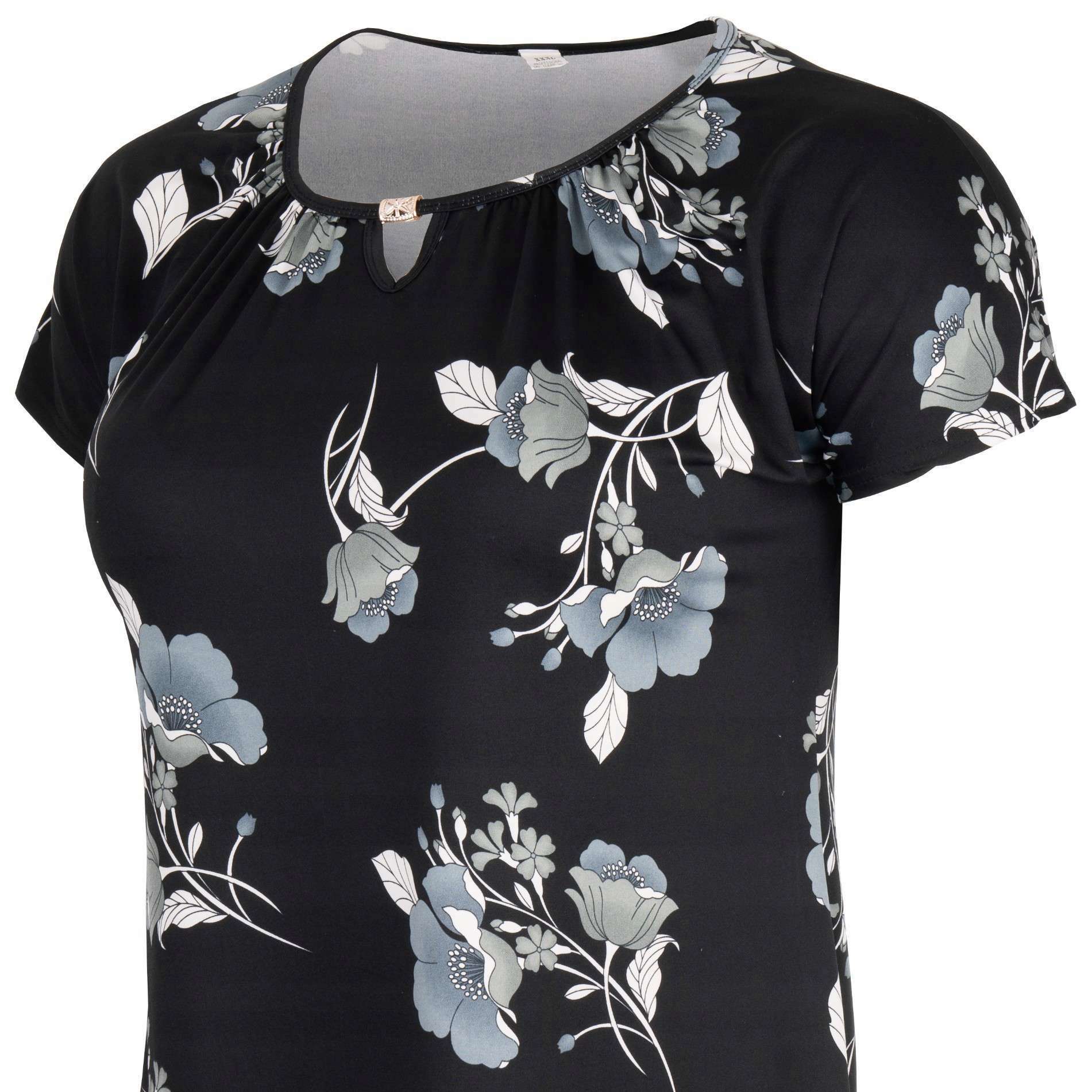 Bluzka damska koszulka krótki rękaw Bluzki Duży rozmiar L / XL ( 42 / 44 ) 5 17206130038