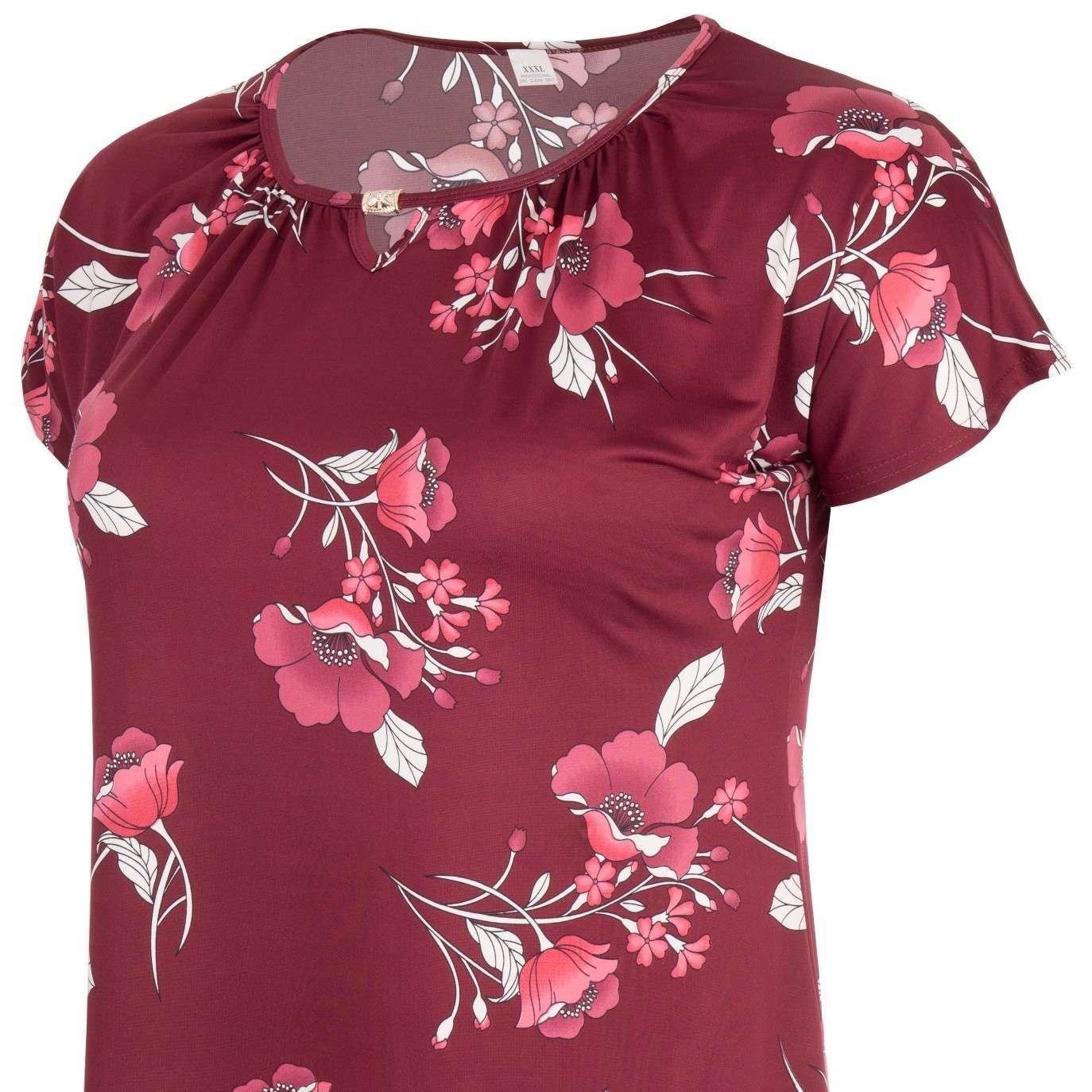 Bluzka damska koszulka krótki rękaw Bluzki Duży rozmiar L / XL ( 42 / 44 ) 5 17206130568