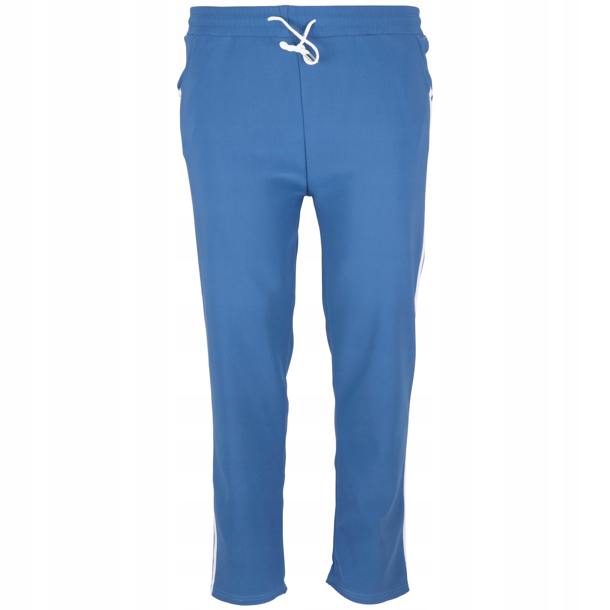 Spodnie damskie elastyczne z lampasem bryczesy Duże rozmiary 48 / 50 2 17266081820