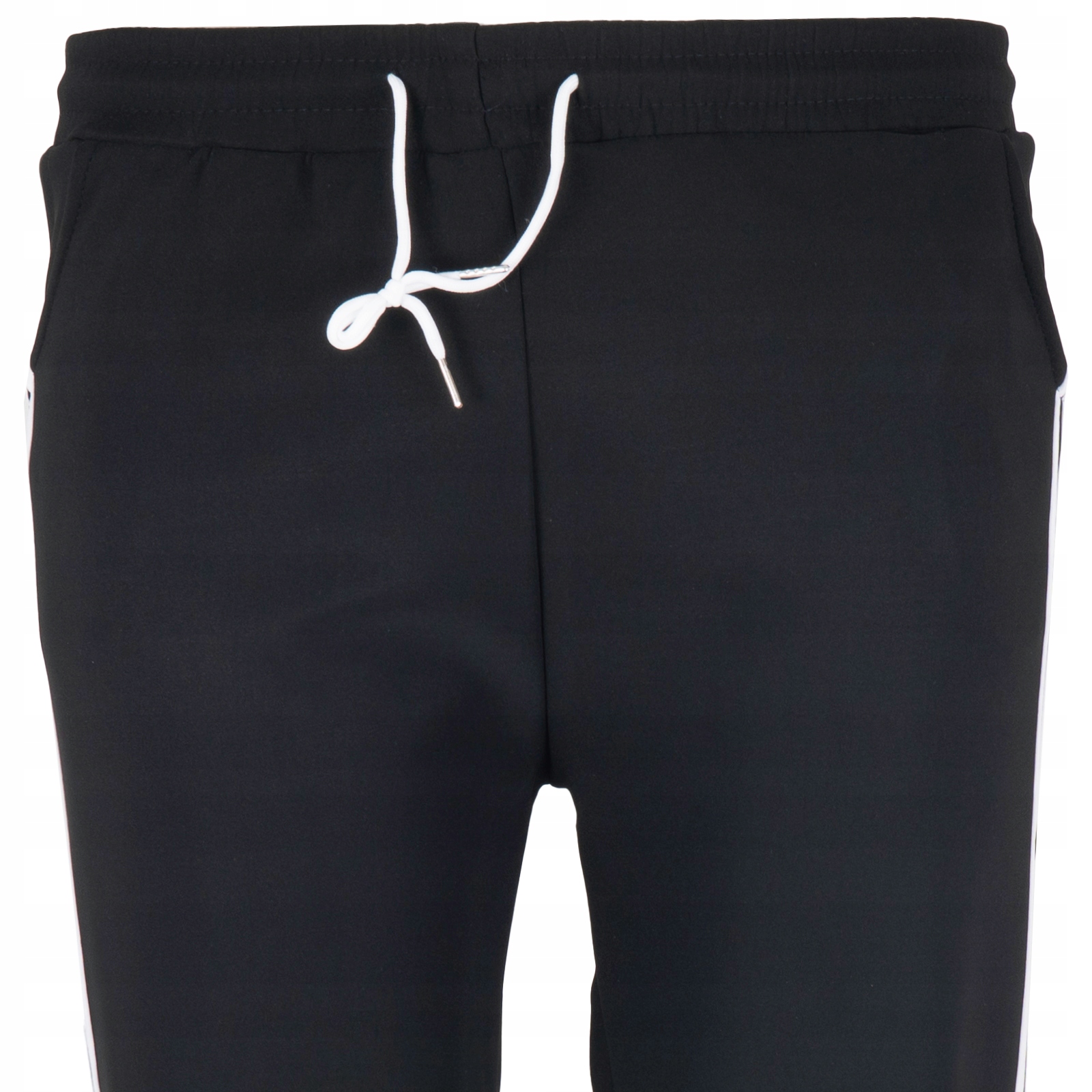 Spodnie damskie elastyczne z lampasem bryczesy Duże rozmiary 44 / 46 5 17266092447