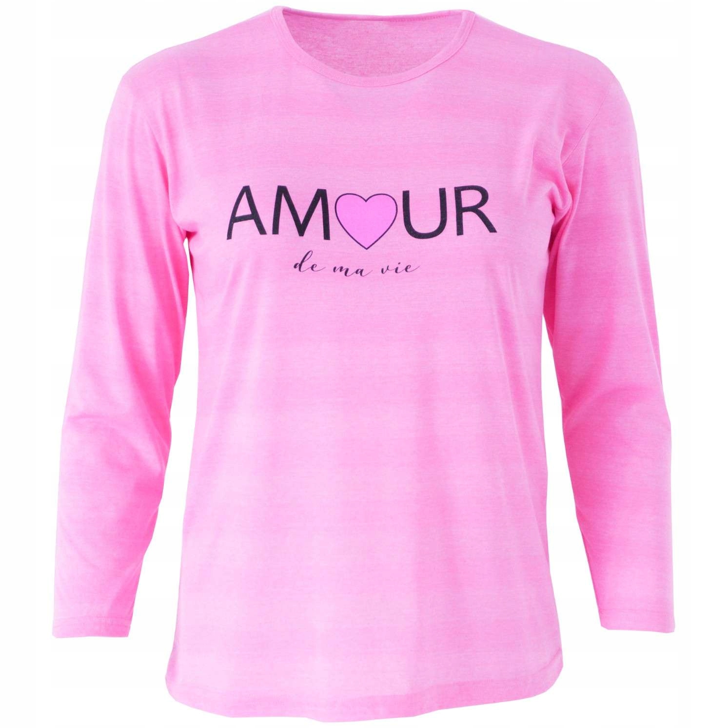 Piżama damska bawełniana ciepła duże rozmiary XL / XXL długi rękaw 4 17287140831