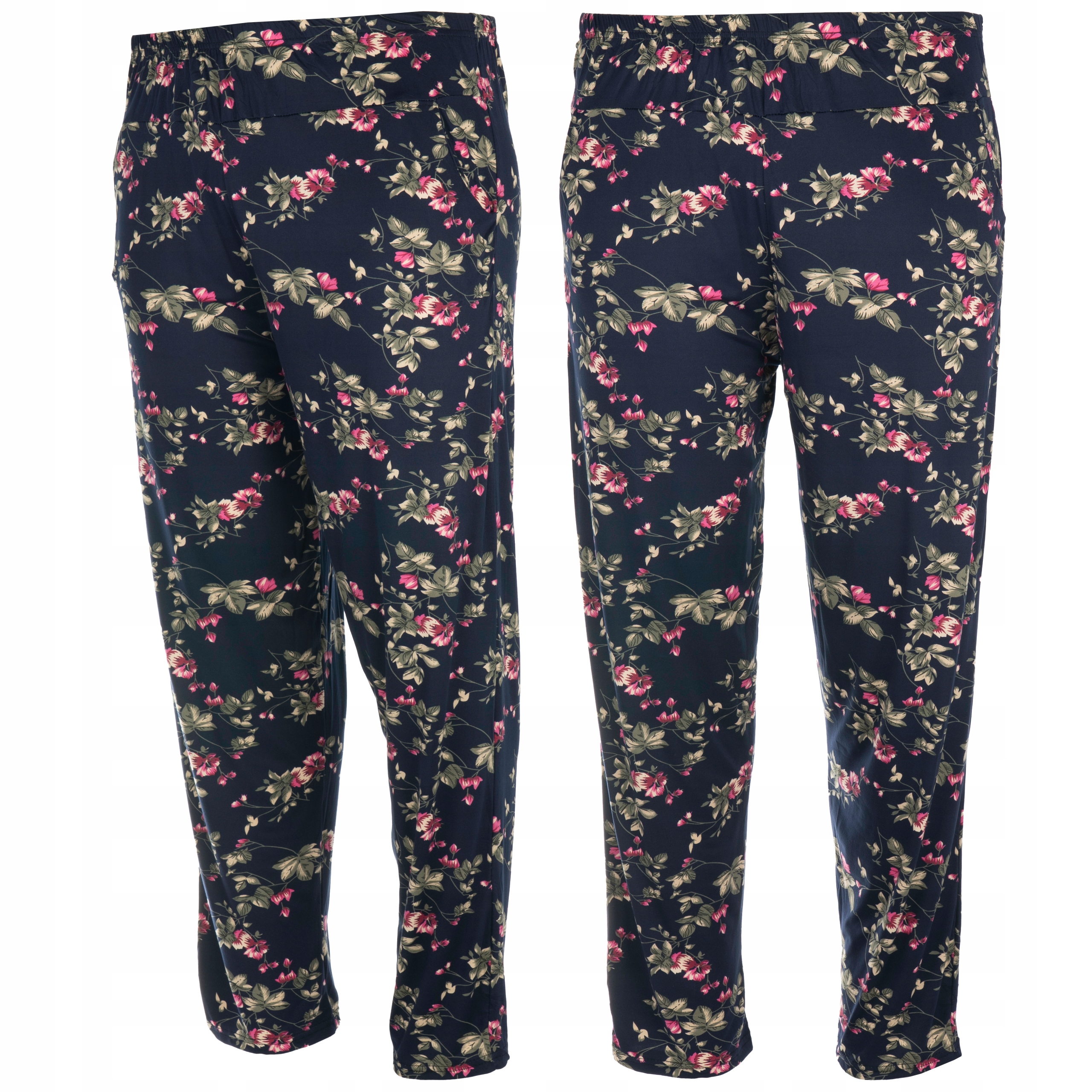 SPODNIE HAREMKI damskie wygodne długie luźne Alladynki 50 / 54 - 8XL / 9XL 1 17399535355