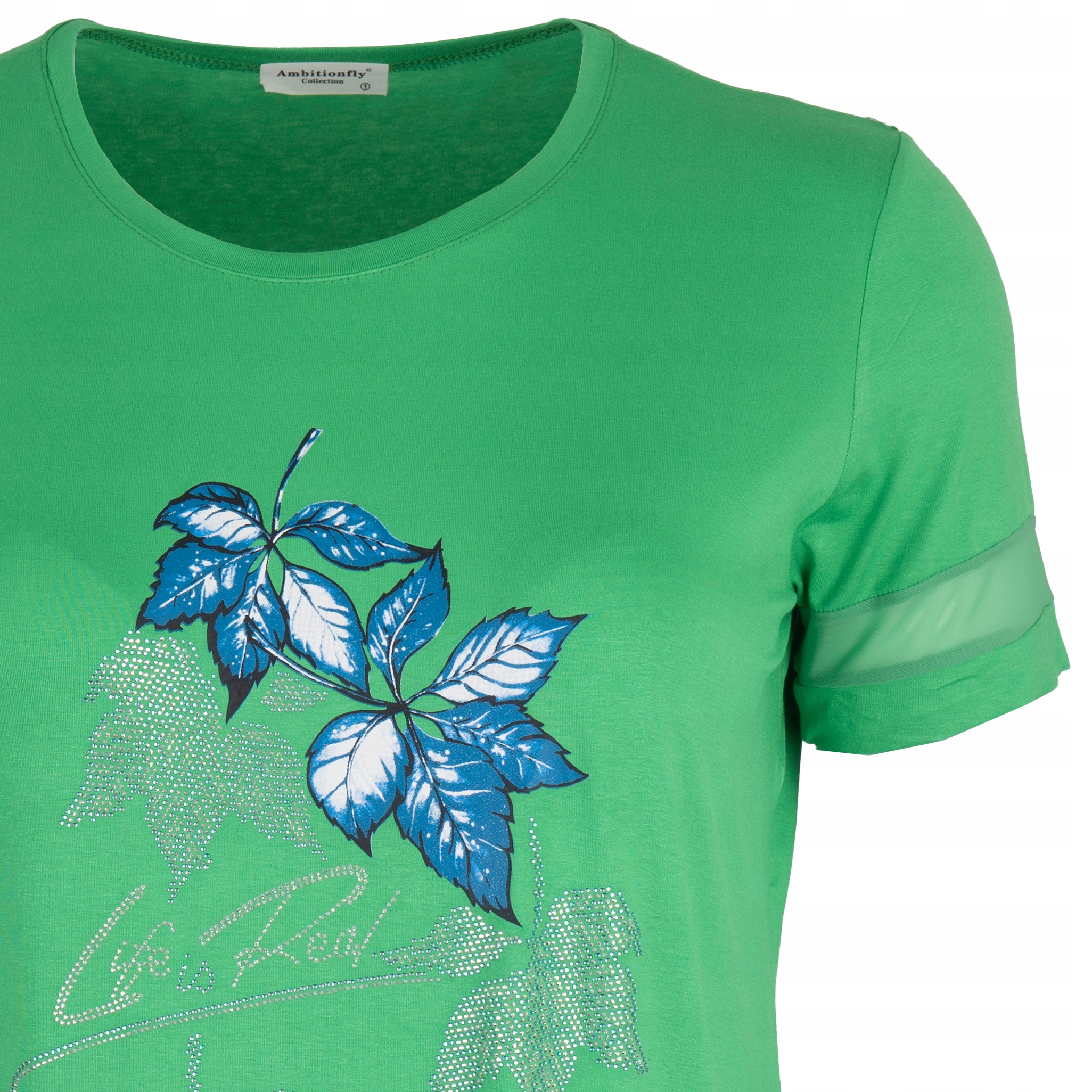 Bluzka koszulka podkoszulka damska Bluzki z krótkim rękawem rozmiar 50 / 52 4 17410629188