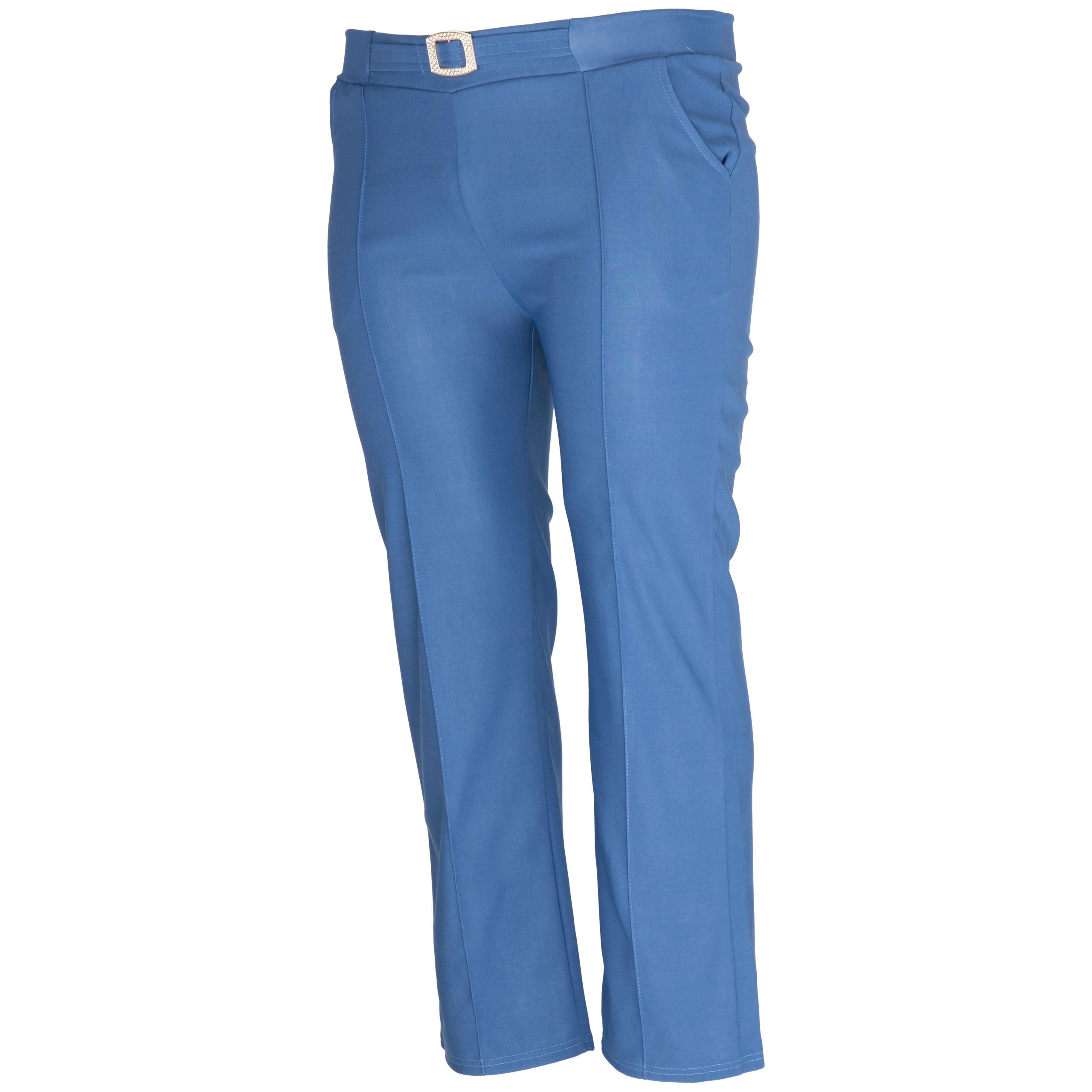 spodnie damskie elastyczne ELEGANCKIE ELASTYCZNE DUŻE ROZMIARY 46 / 48 3 17508768747