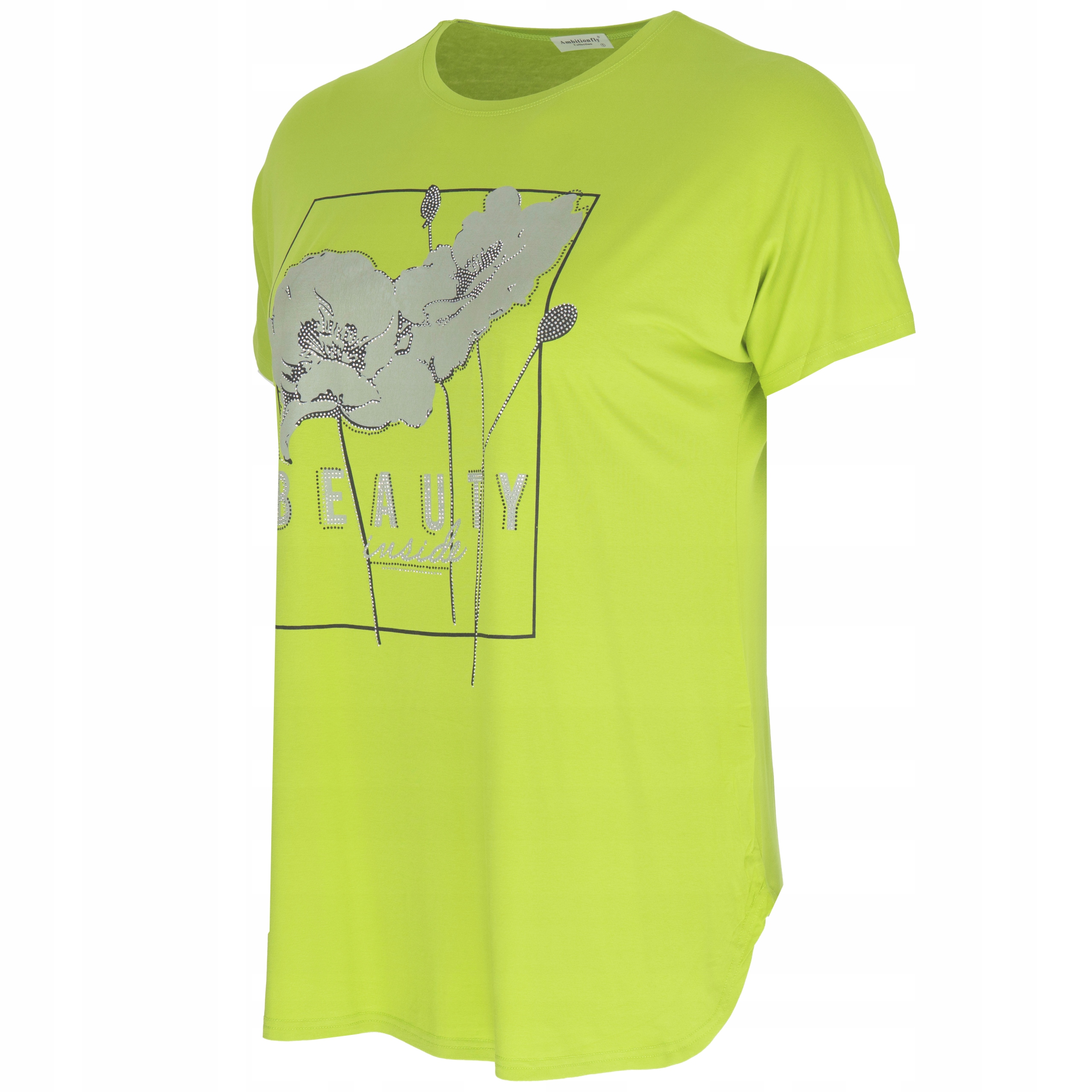 Bluzki damskie krótki rękaw Bluzka damska bawełniana Duży rozmiar 52 / 54 2 17657070523