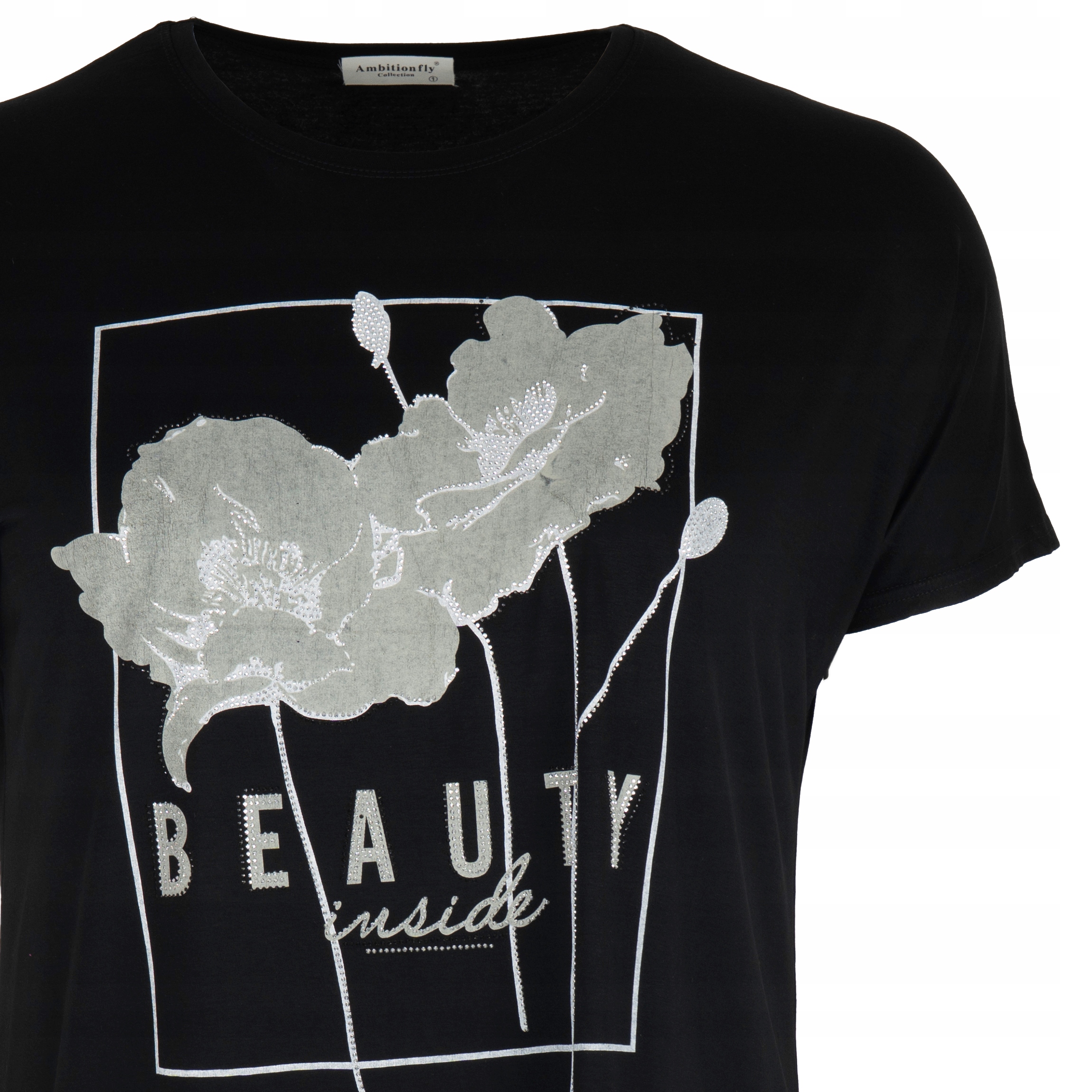 Bluzki damskie krótki rękaw Bluzka damska bawełniana Duży rozmiar 52 / 54 4 17657073100