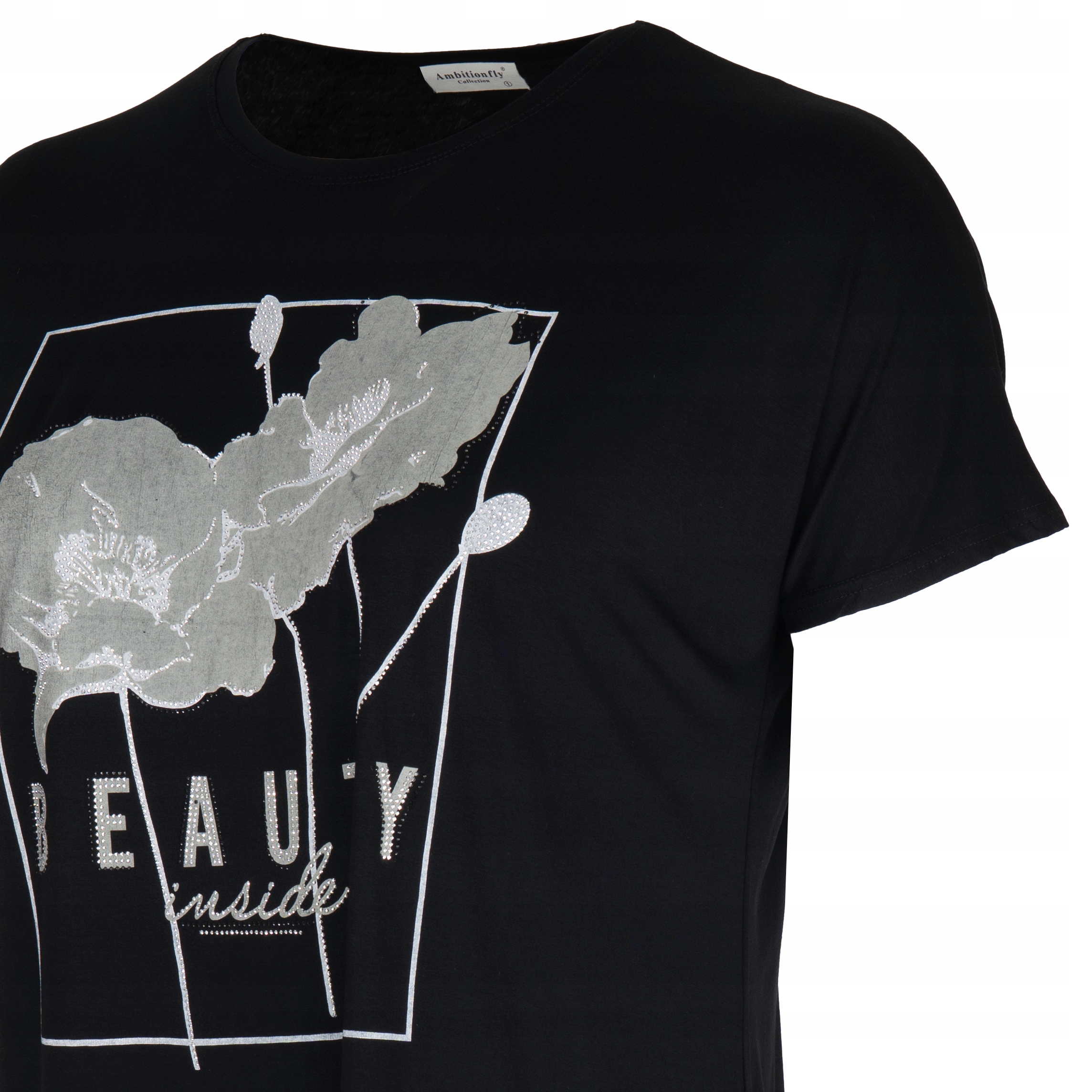 Bluzki damskie krótki rękaw Bluzka damska bawełniana Duży rozmiar 52 / 54 5 17657073100